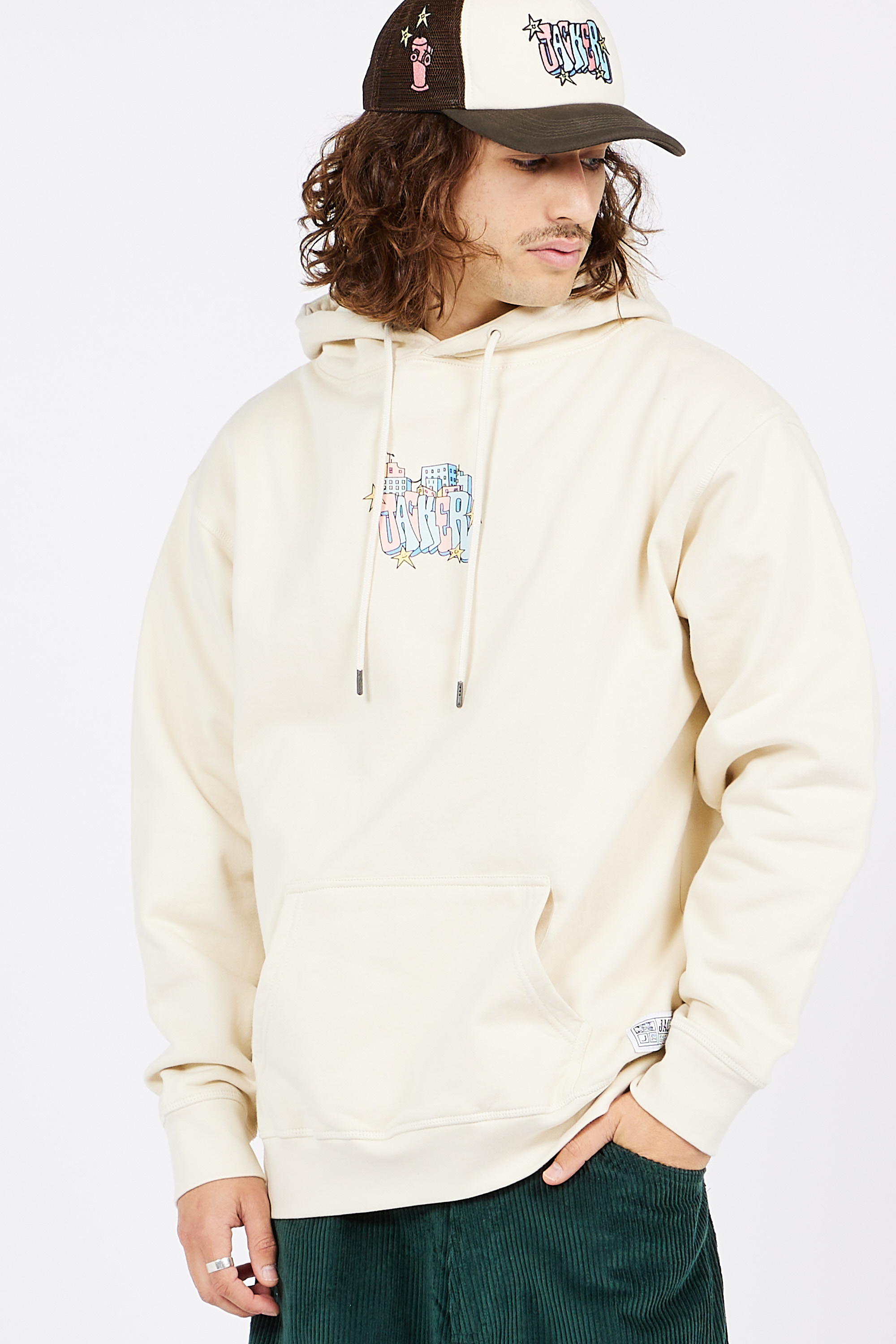 Hoodie Beige