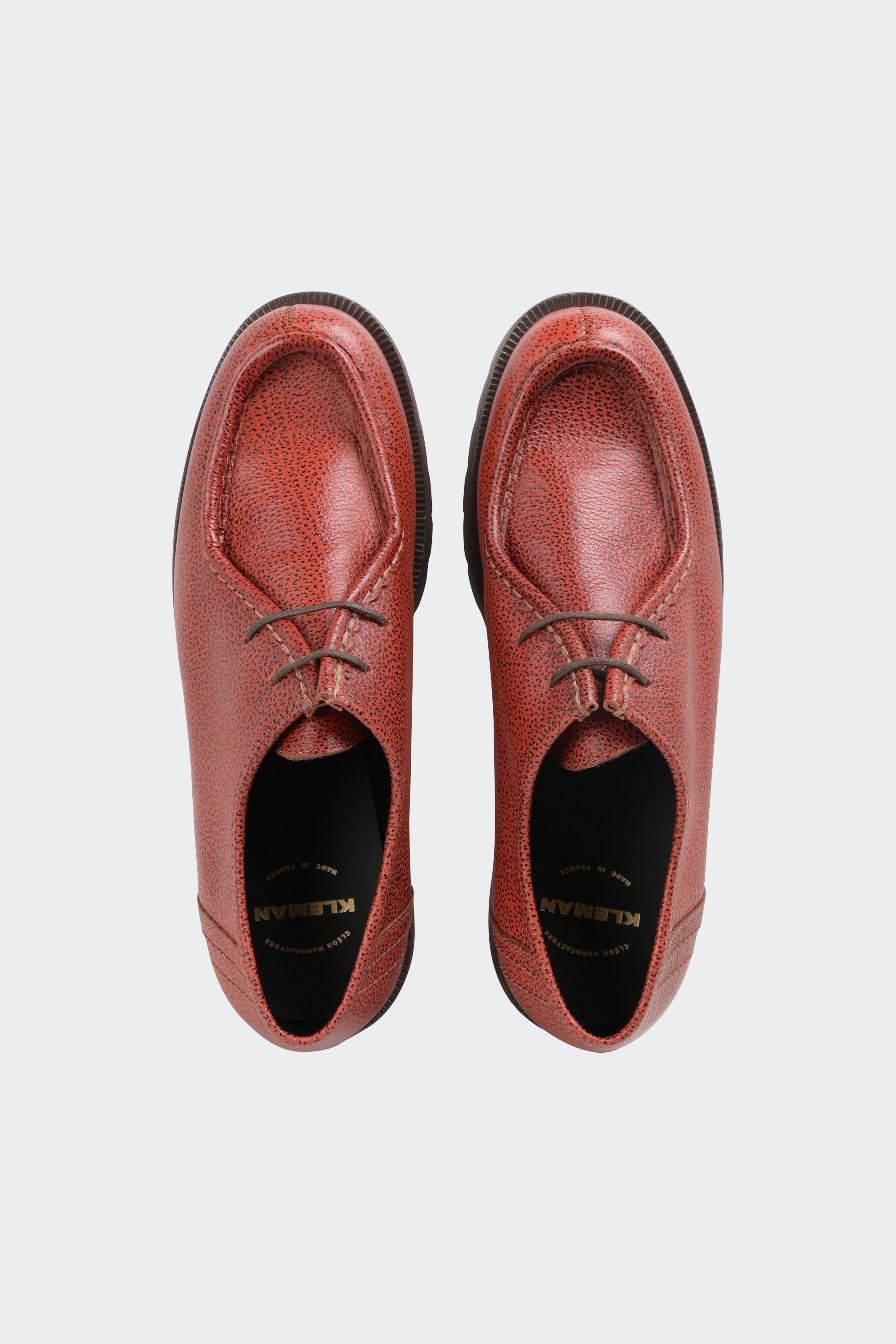 Derbies | Rouge by KLEMAN Derbies Rouge
