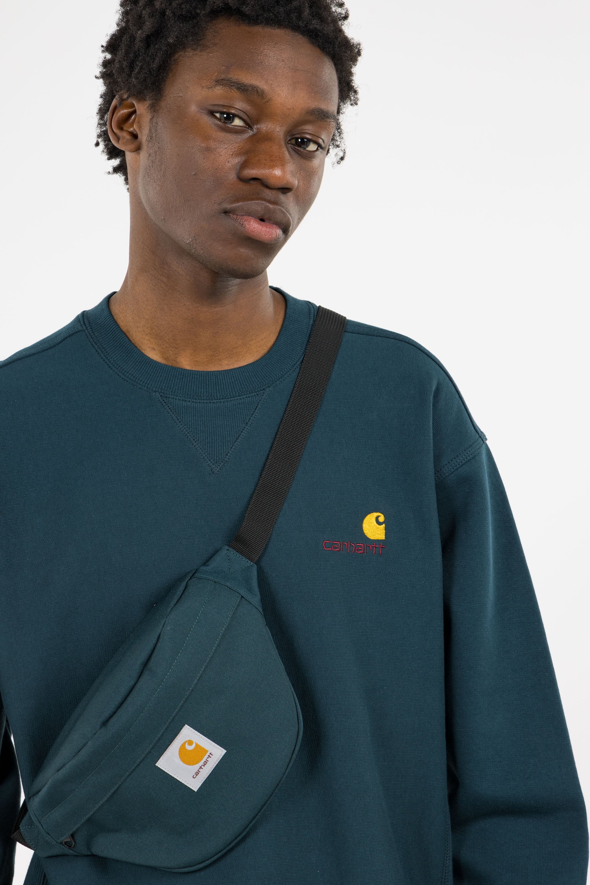 Library-urShops Waist bag Jake hip bag Green Carhartt wip