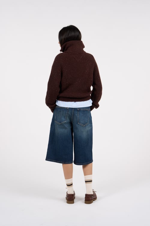 TOMMY JEANS Sweater Brown