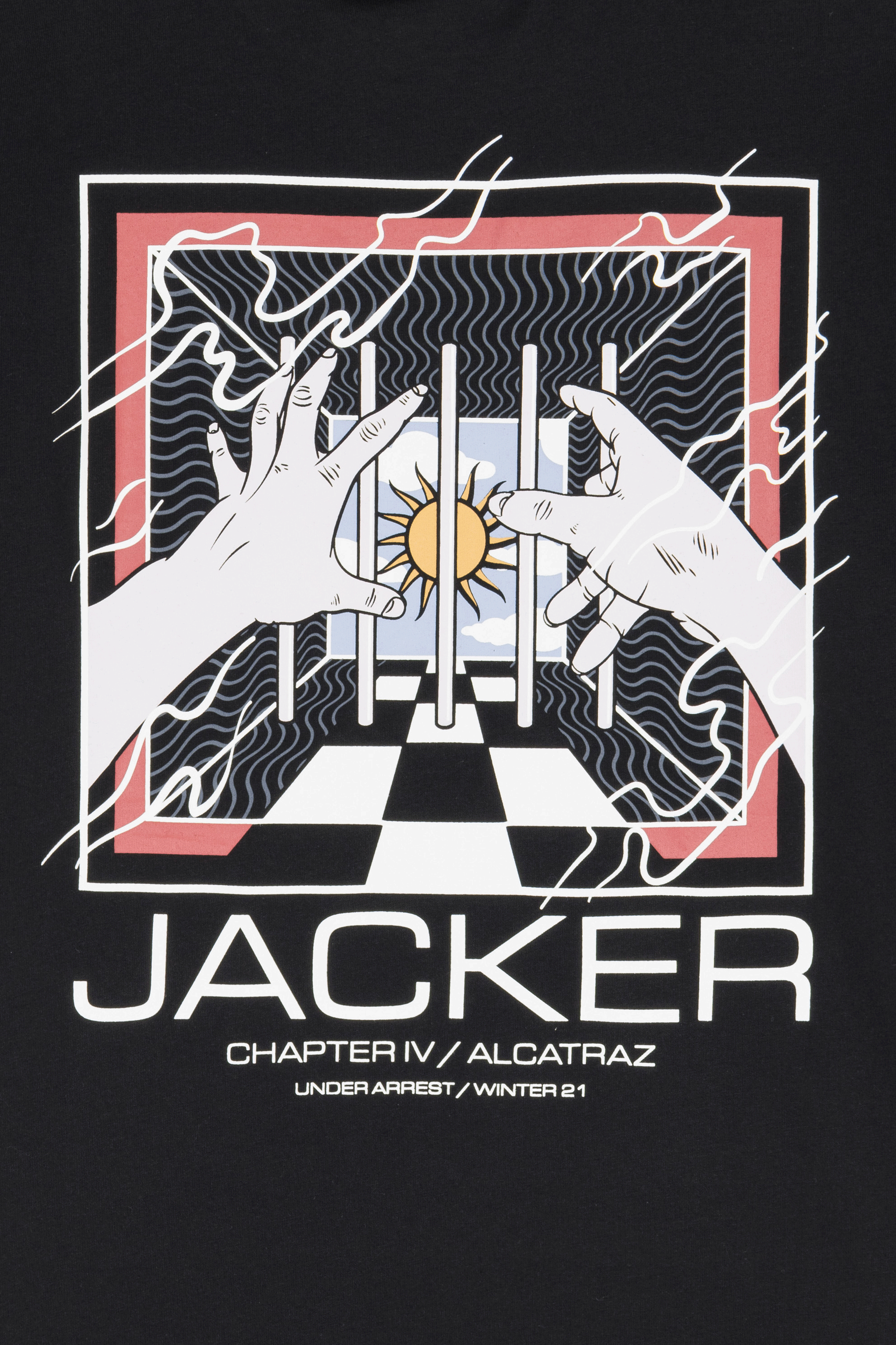 T-shirt | Noir JACKER Homme