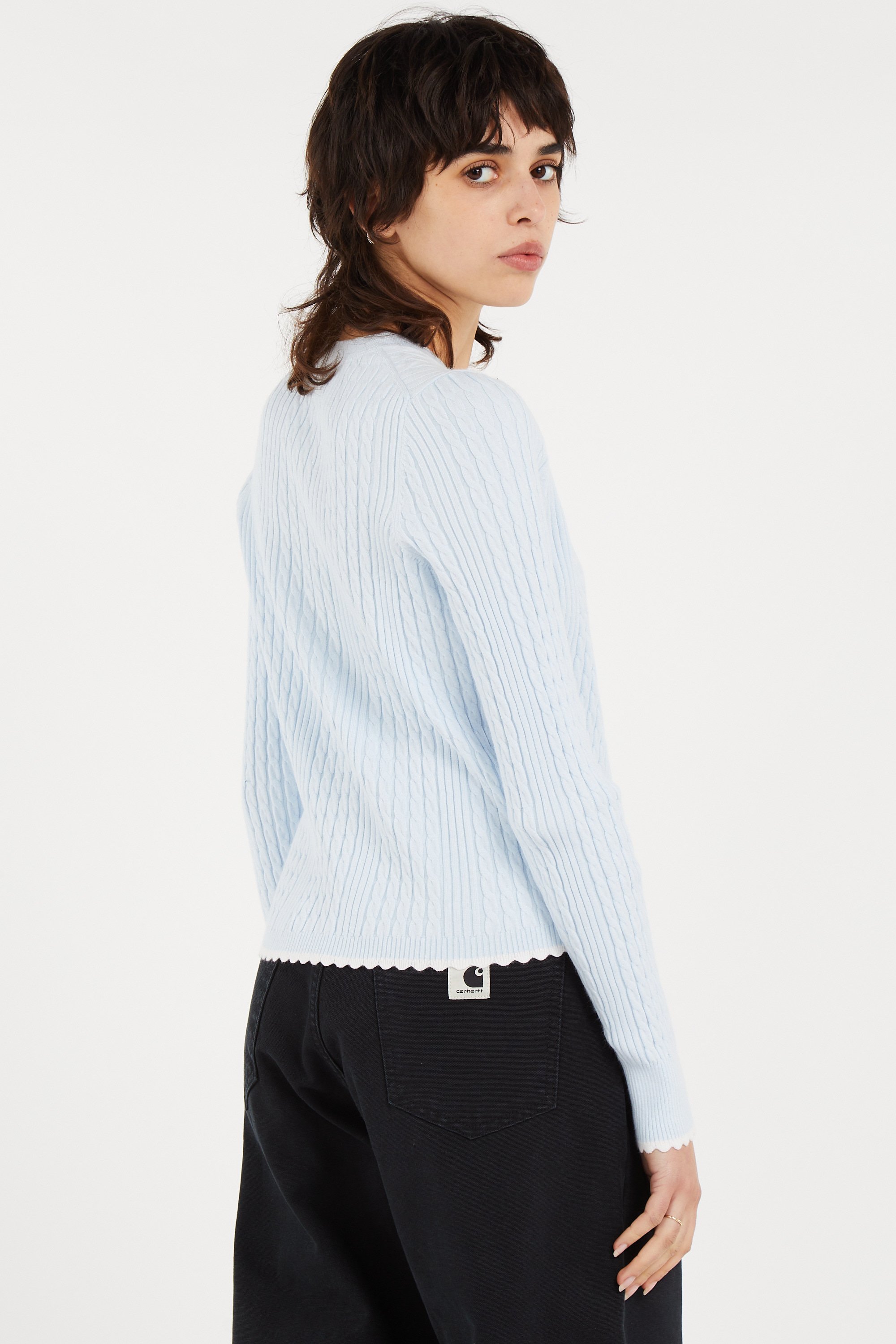 Gilet | Bleu TOMMY JEANS Femme