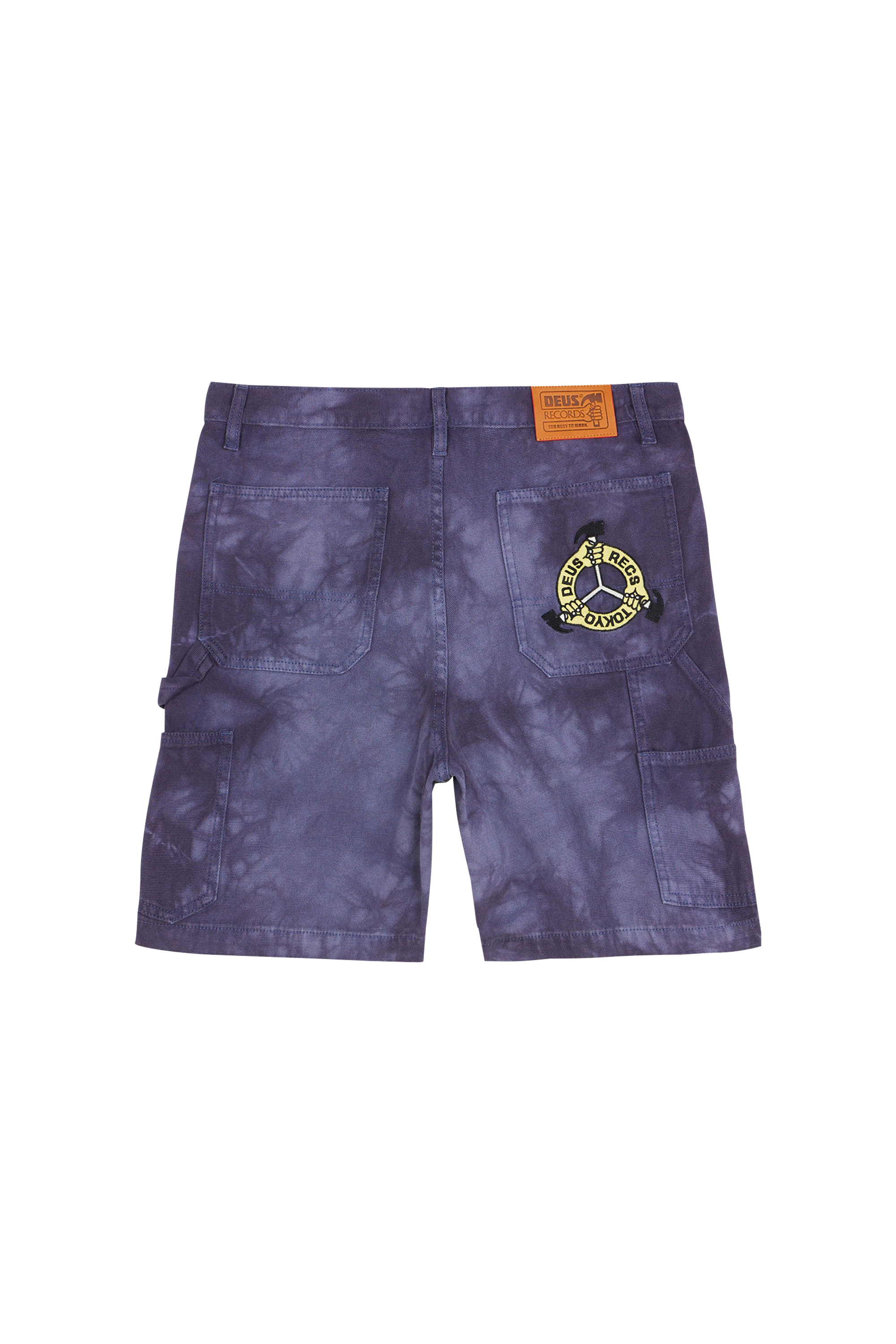 Short DEUS EX MACHINA Bleu