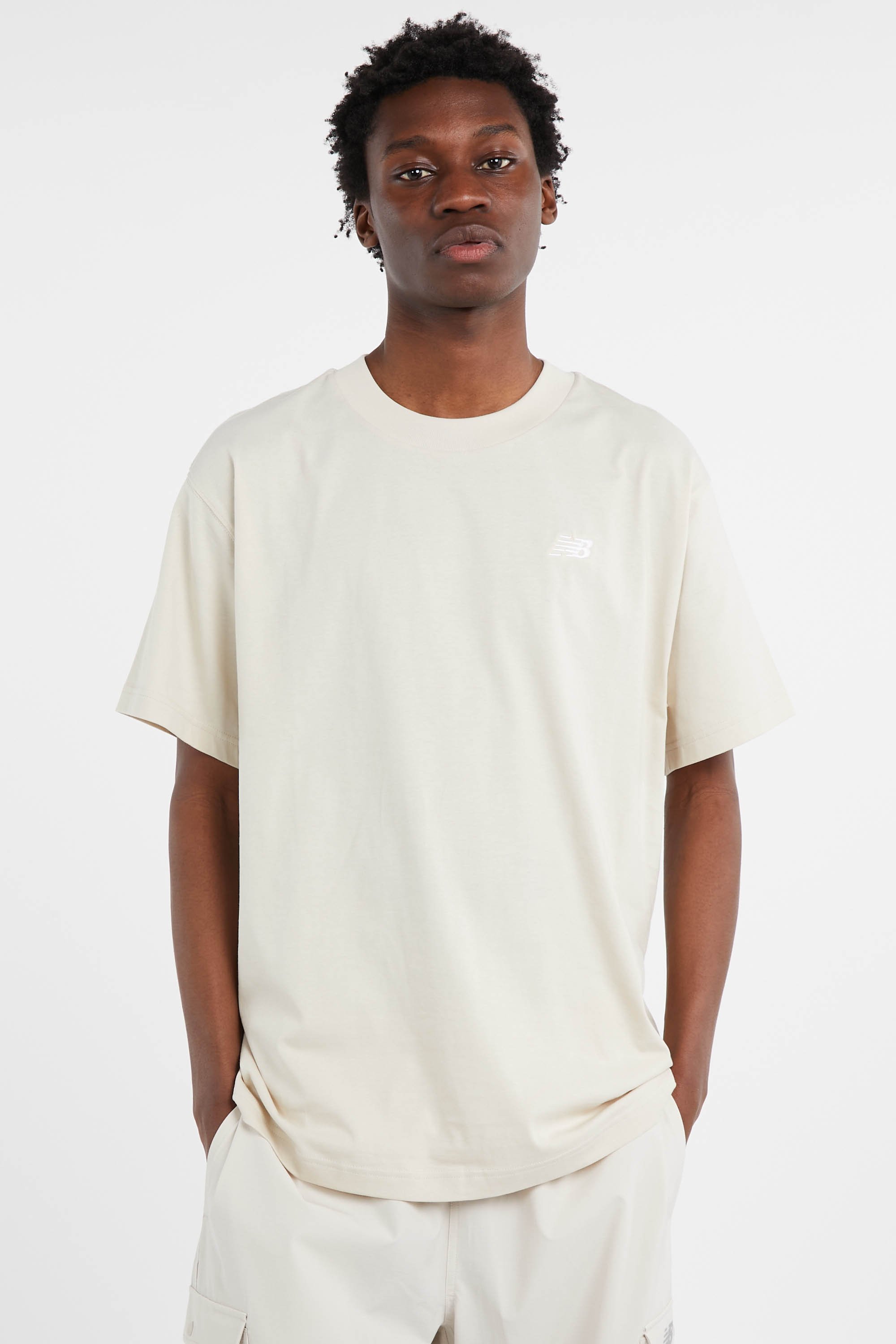 T-shirt  | Beige by NEW BALANCE T-shirt  Beige