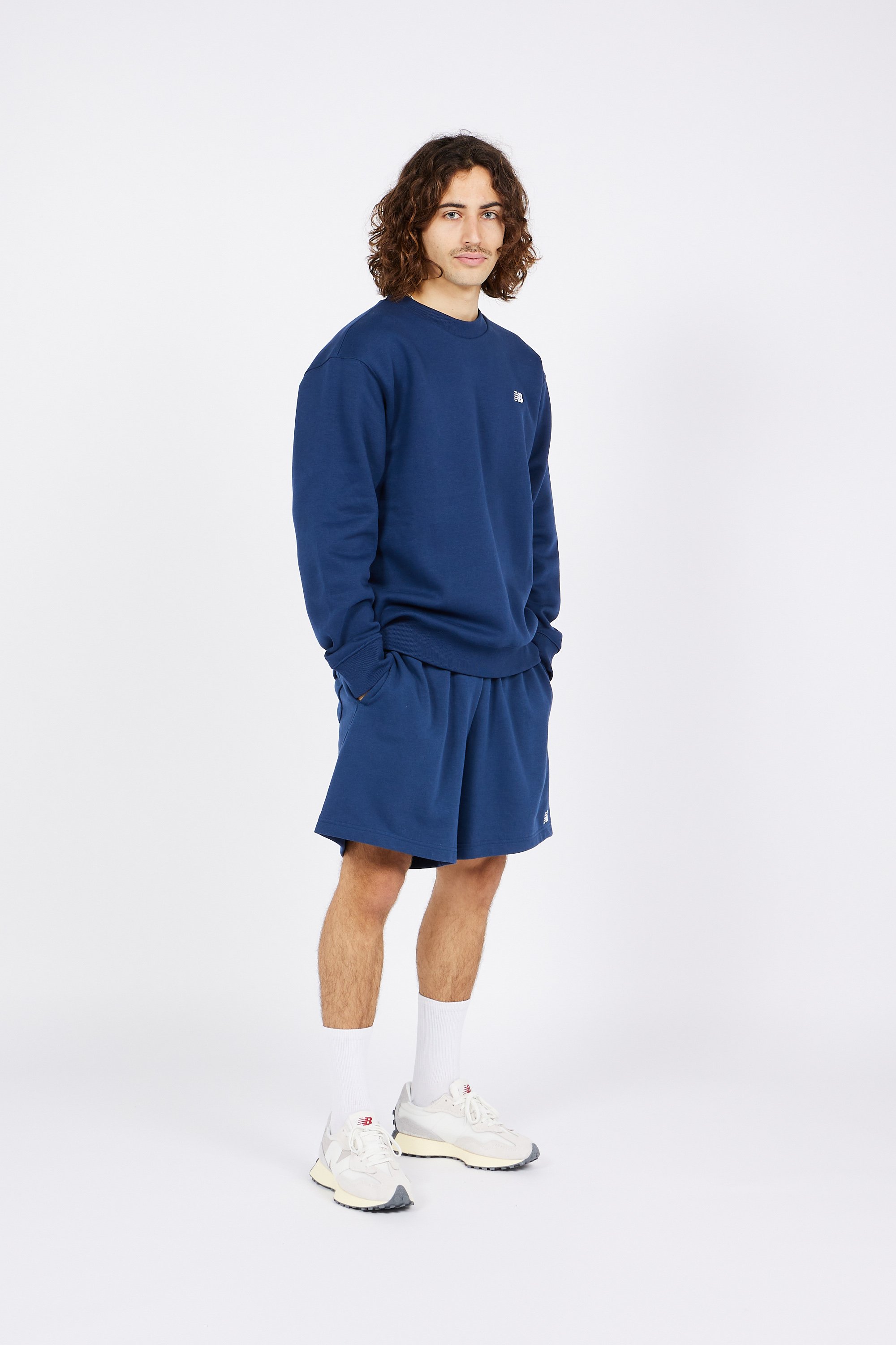 Sweatshirt  NEW BALANCE Bleu