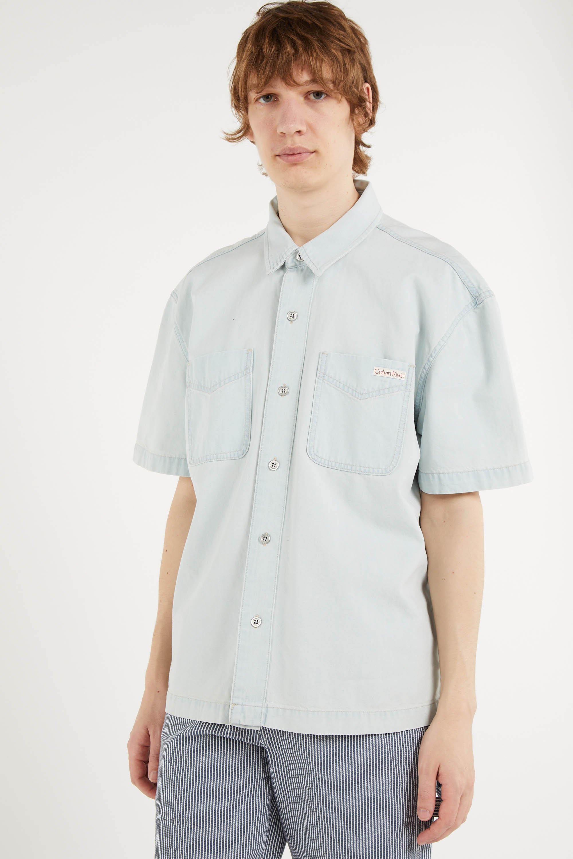 Chemise | Bleu CALVIN KLEIN Homme