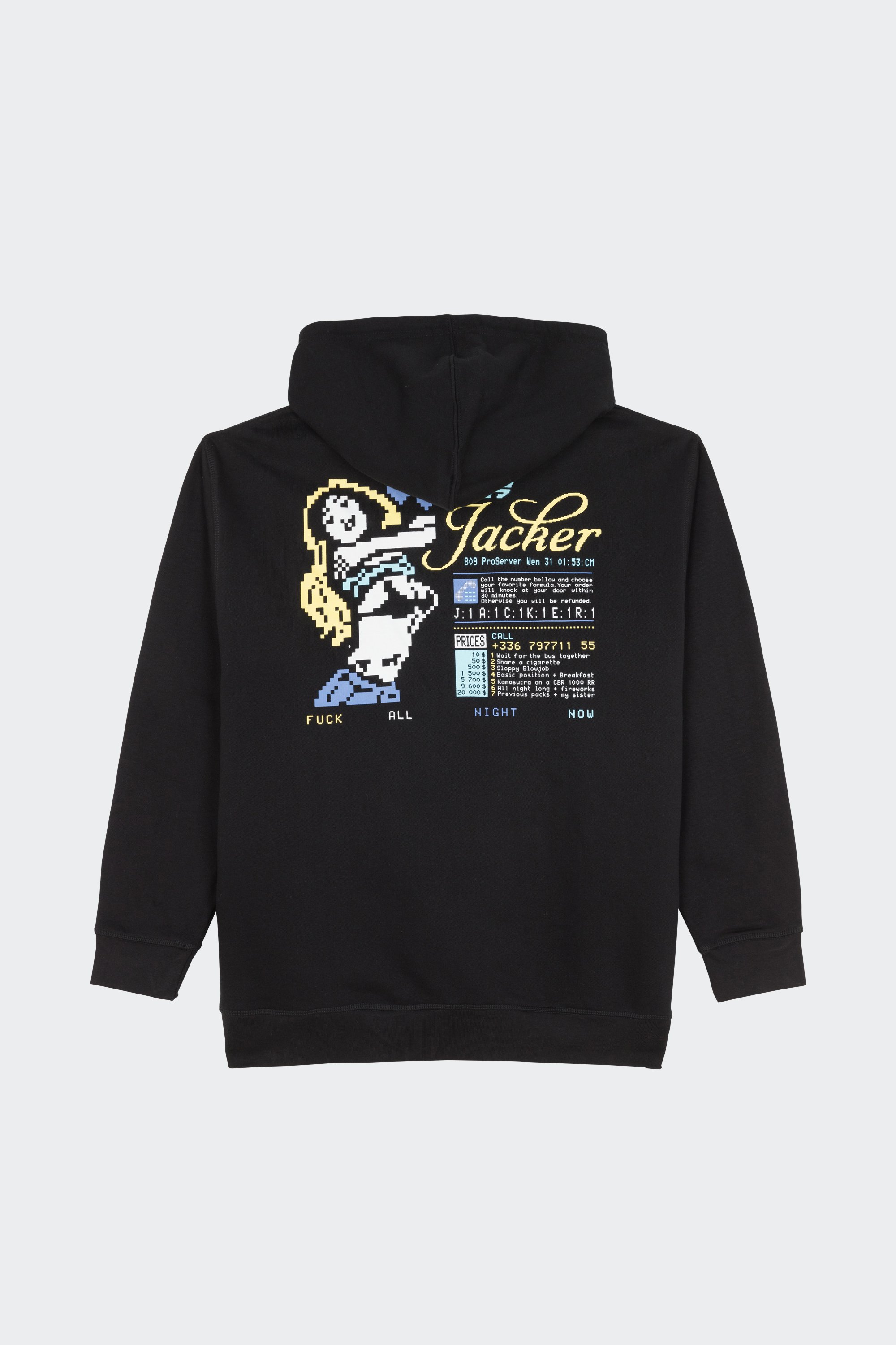 Hoodie | Black by JACKER Hoodie Black