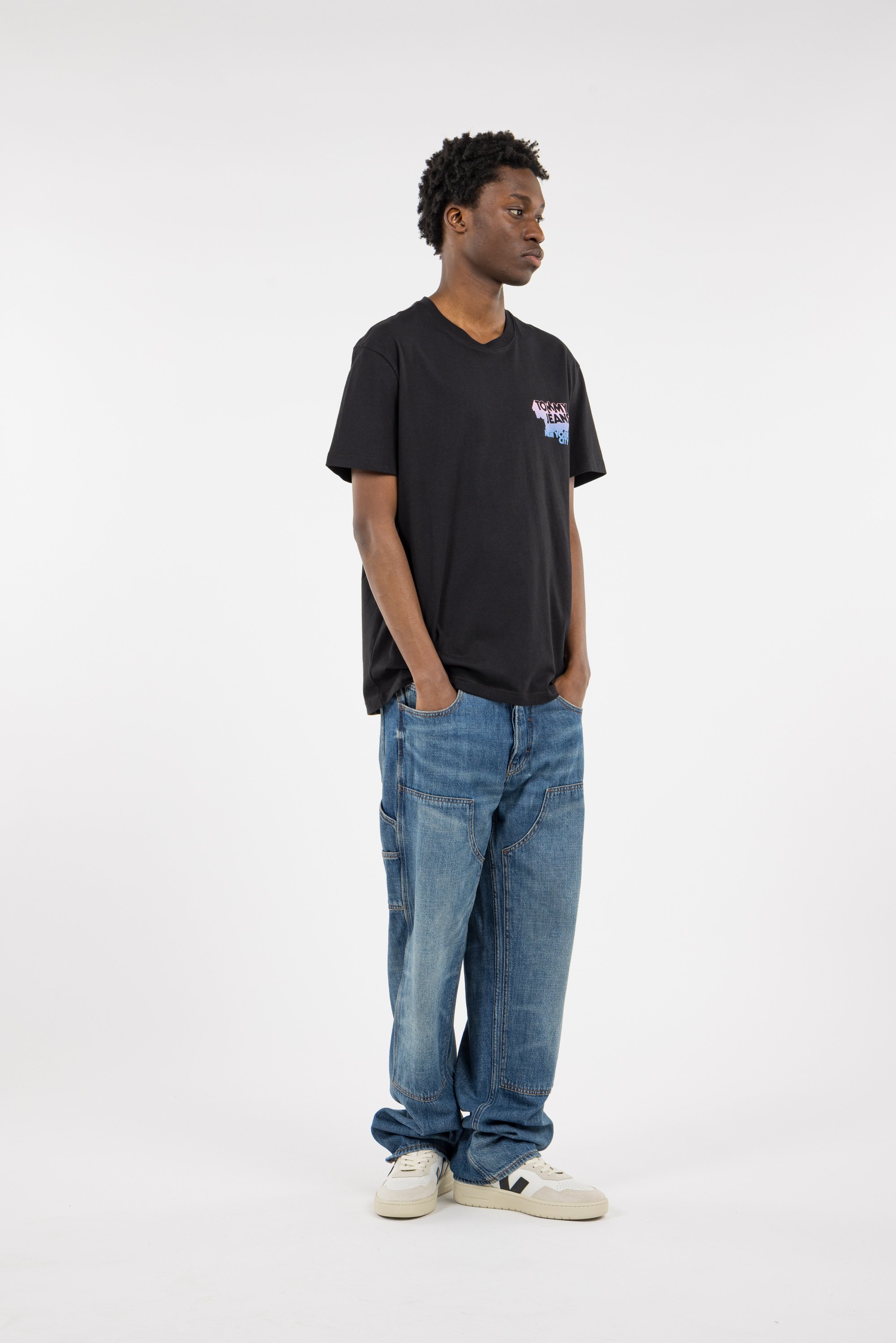 T-shirt | Black by TOMMY JEANS T-shirt Black