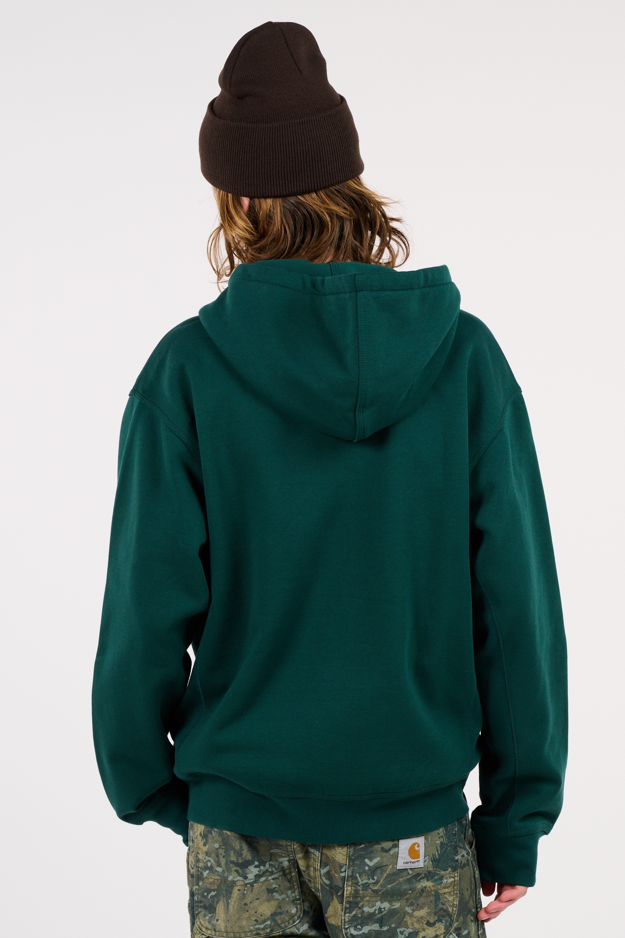 Zip-up sweatshirt Green