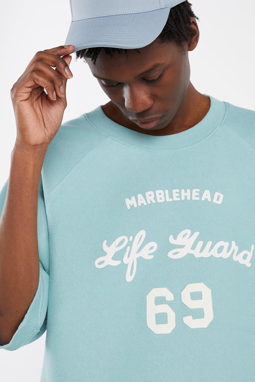 CHAMPION Sweatshirt Bleu