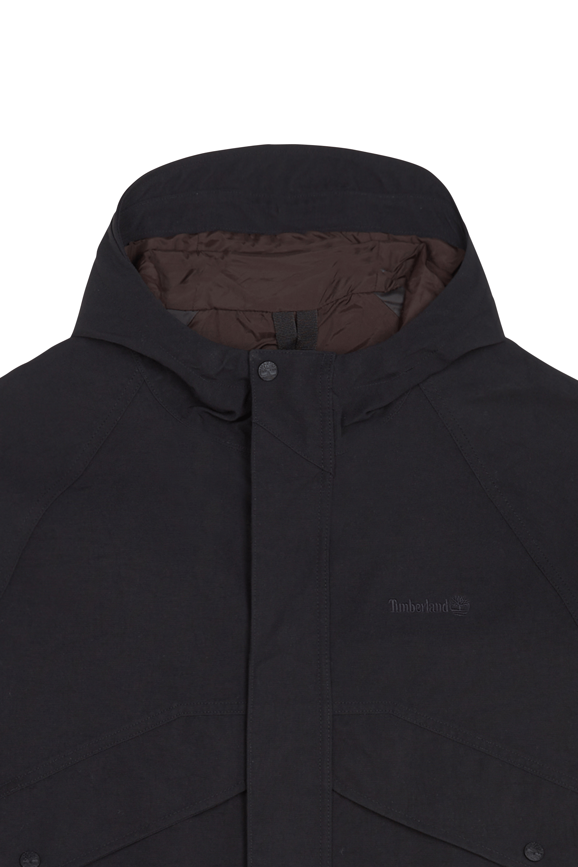 Parka droite col montant | Noir TIMBERLAND Homme