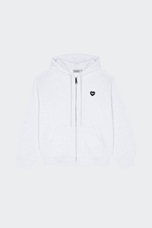 CARHARTT WIP Hoodie zippé Gris