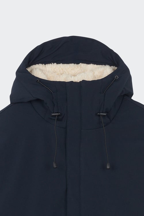 SCHOTT Parka Blue
