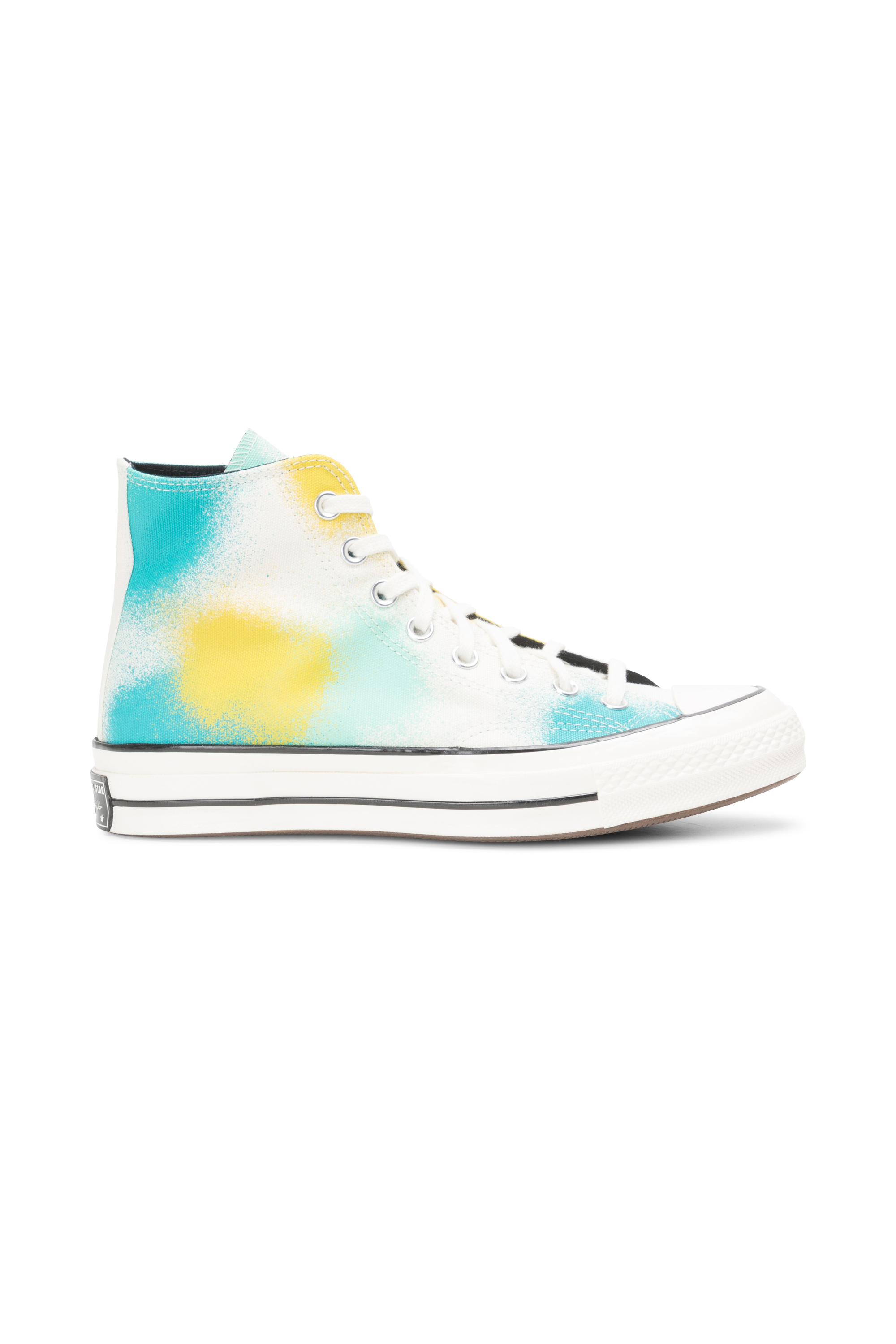 teal converse high tops