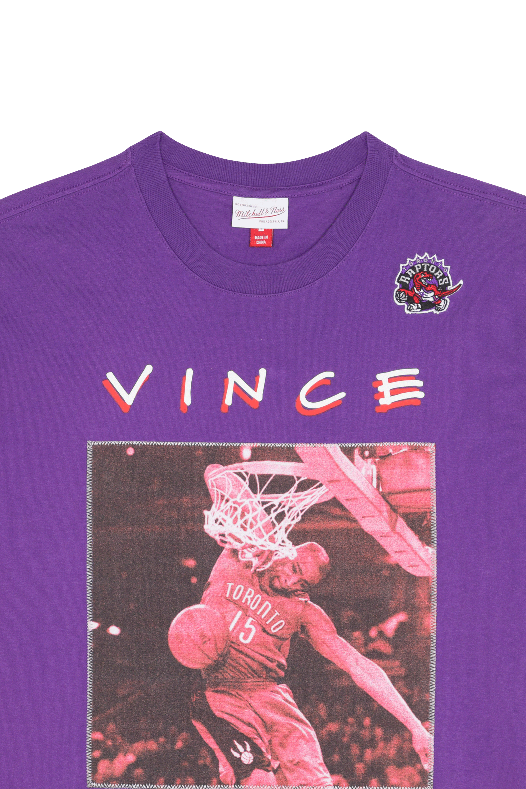 T-shirt MITCHELL & NESS Purple