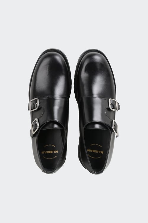 KLEMAN Chaussures Monk Noir