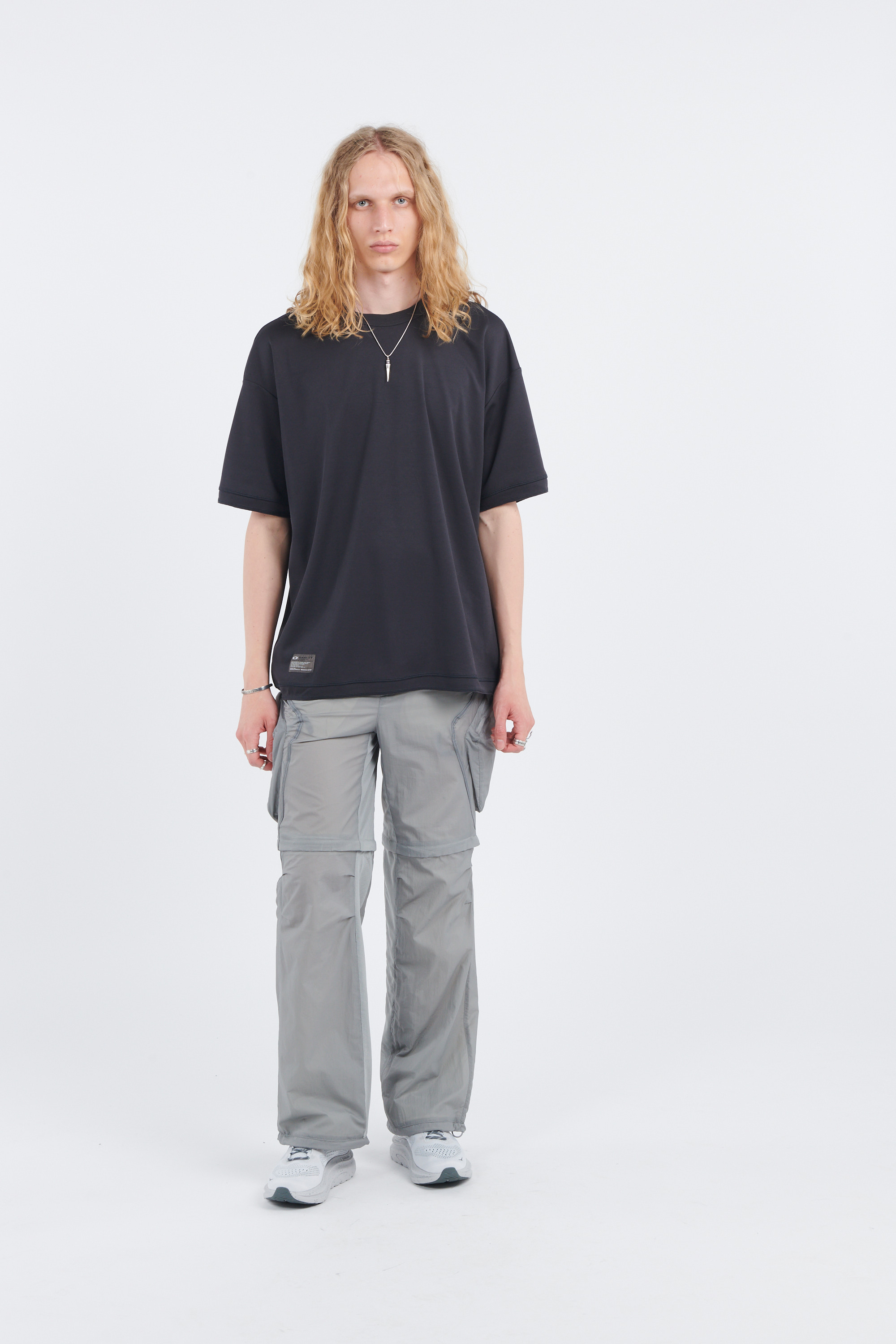 Pantalon cargo Gris