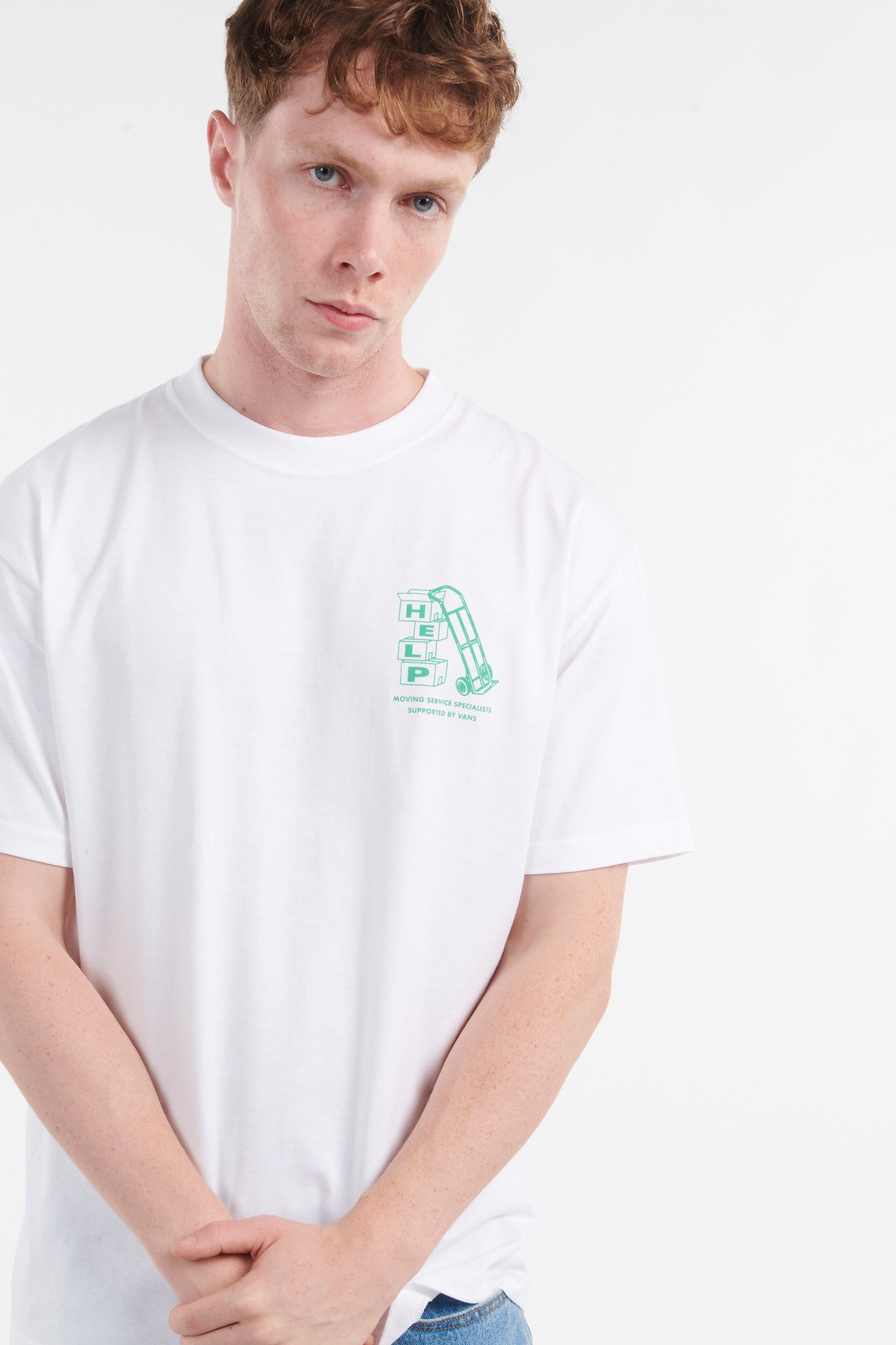 VANS T-shirt Blanc
