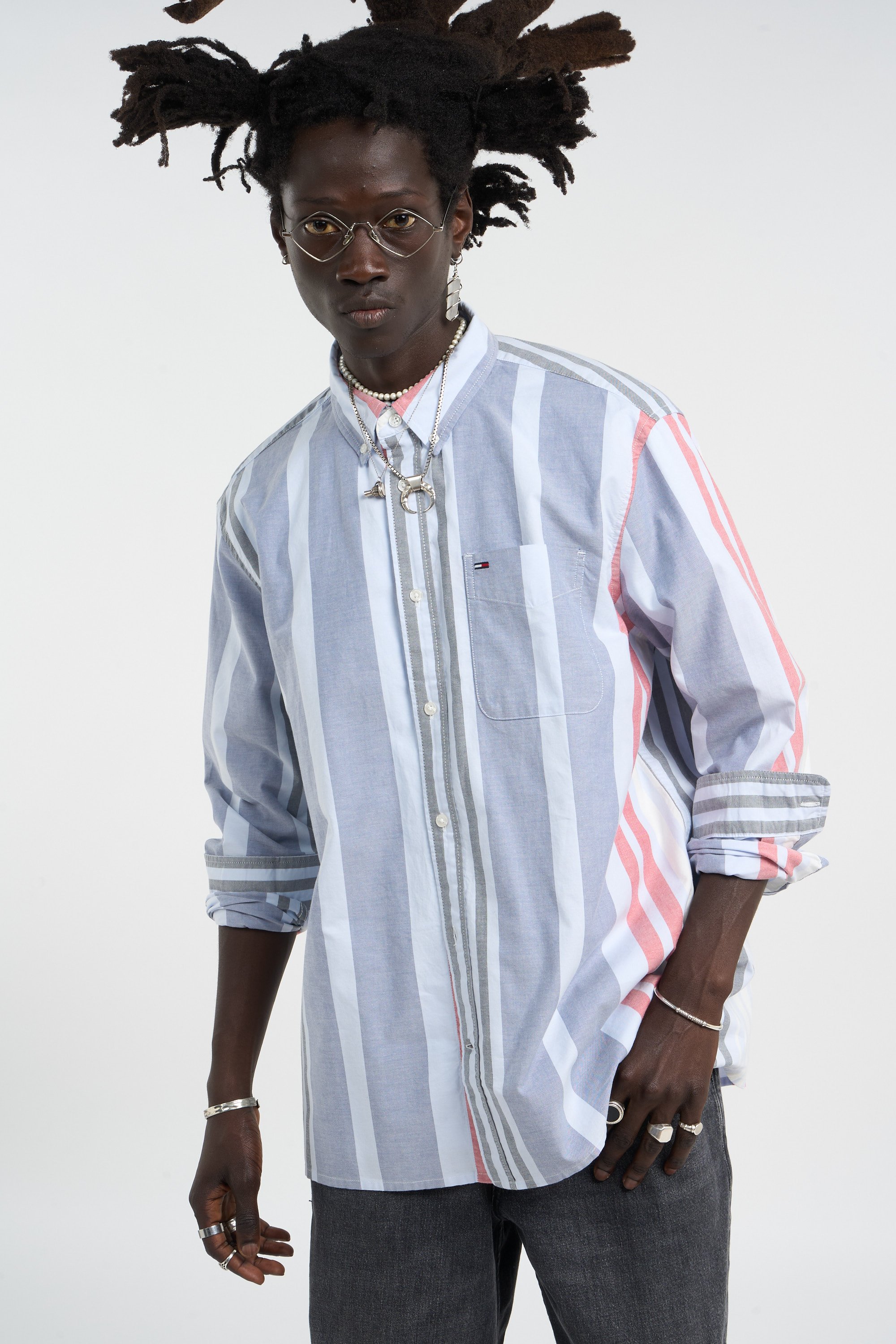 Chemise | Bleu TOMMY JEANS Homme