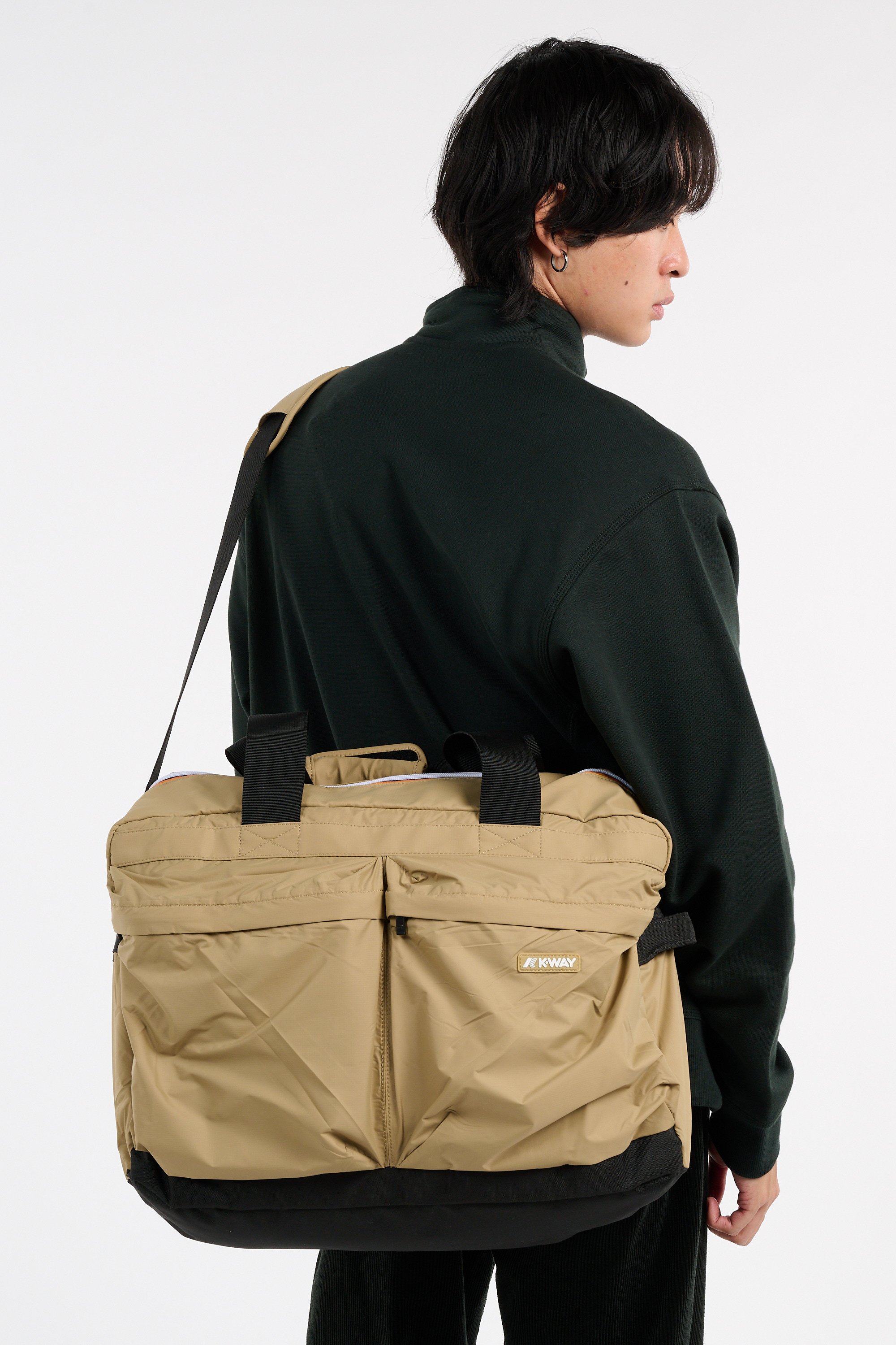 Sac de sport | Beige K-WAY Homme