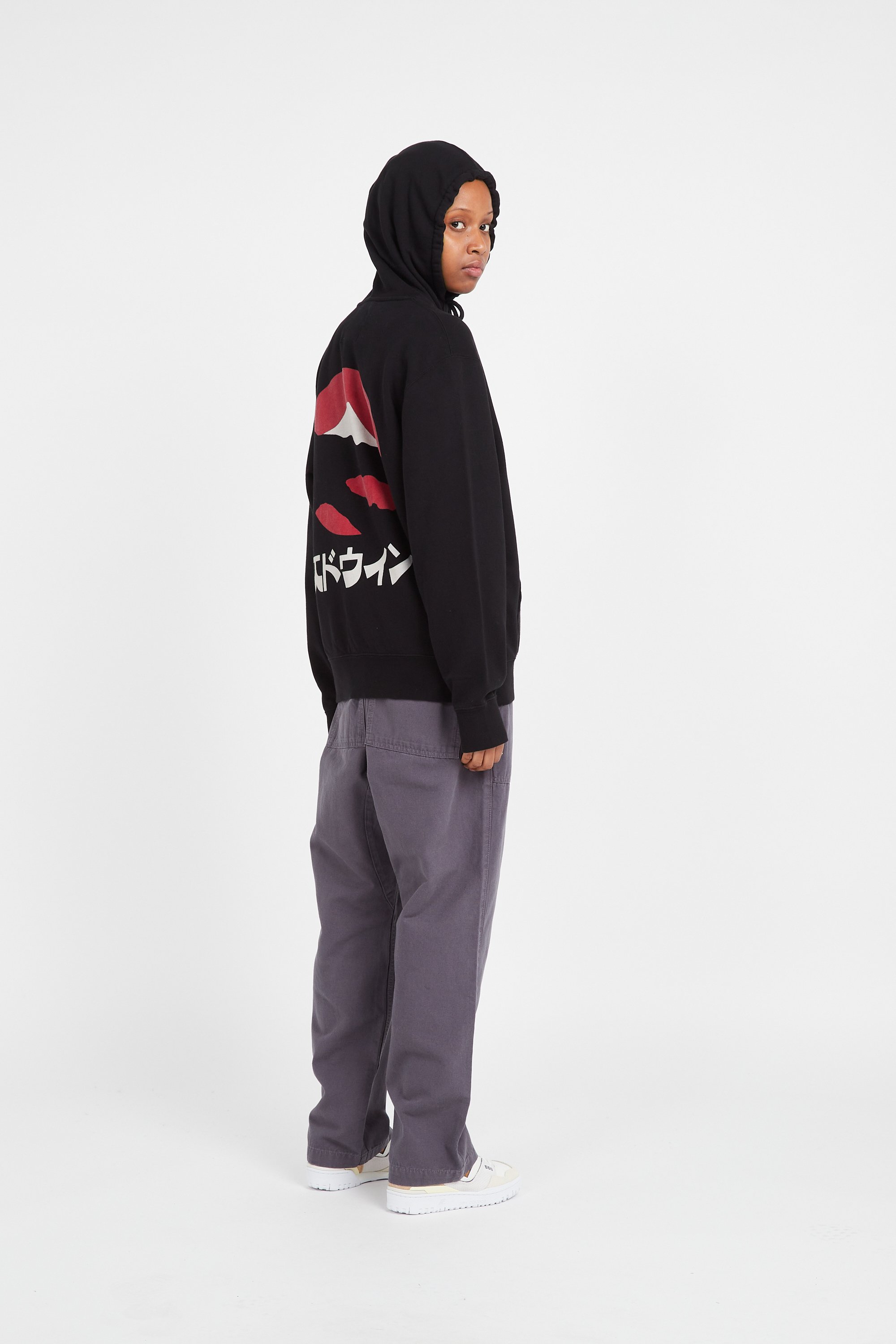 Hoodie | Black by EDWIN Hoodie Black