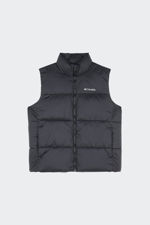 COLUMBIA Lightweight quilted padded jacket with high neck Black
