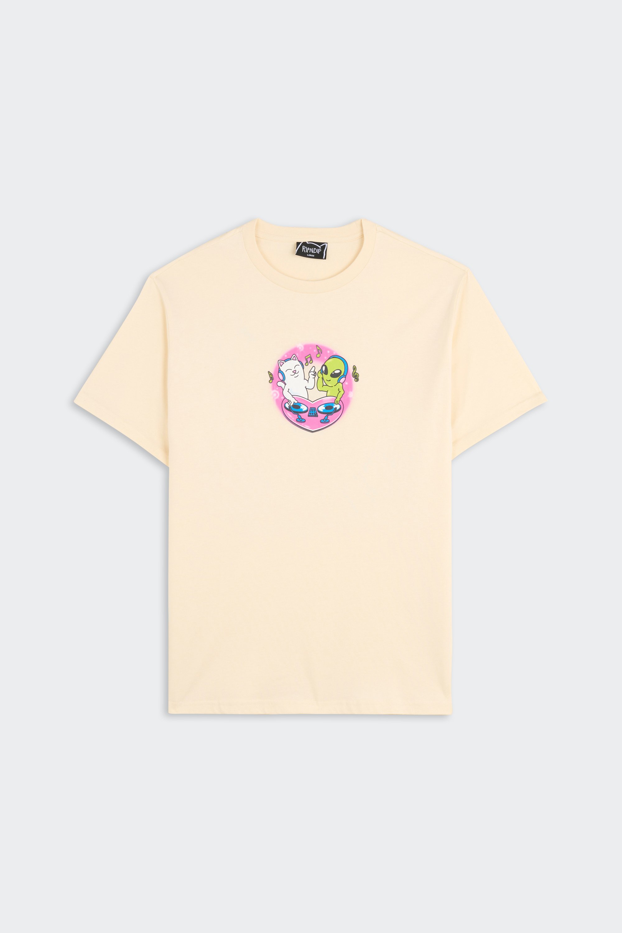 T-shirt | Beige by RIPNDIP T-shirt Beige
