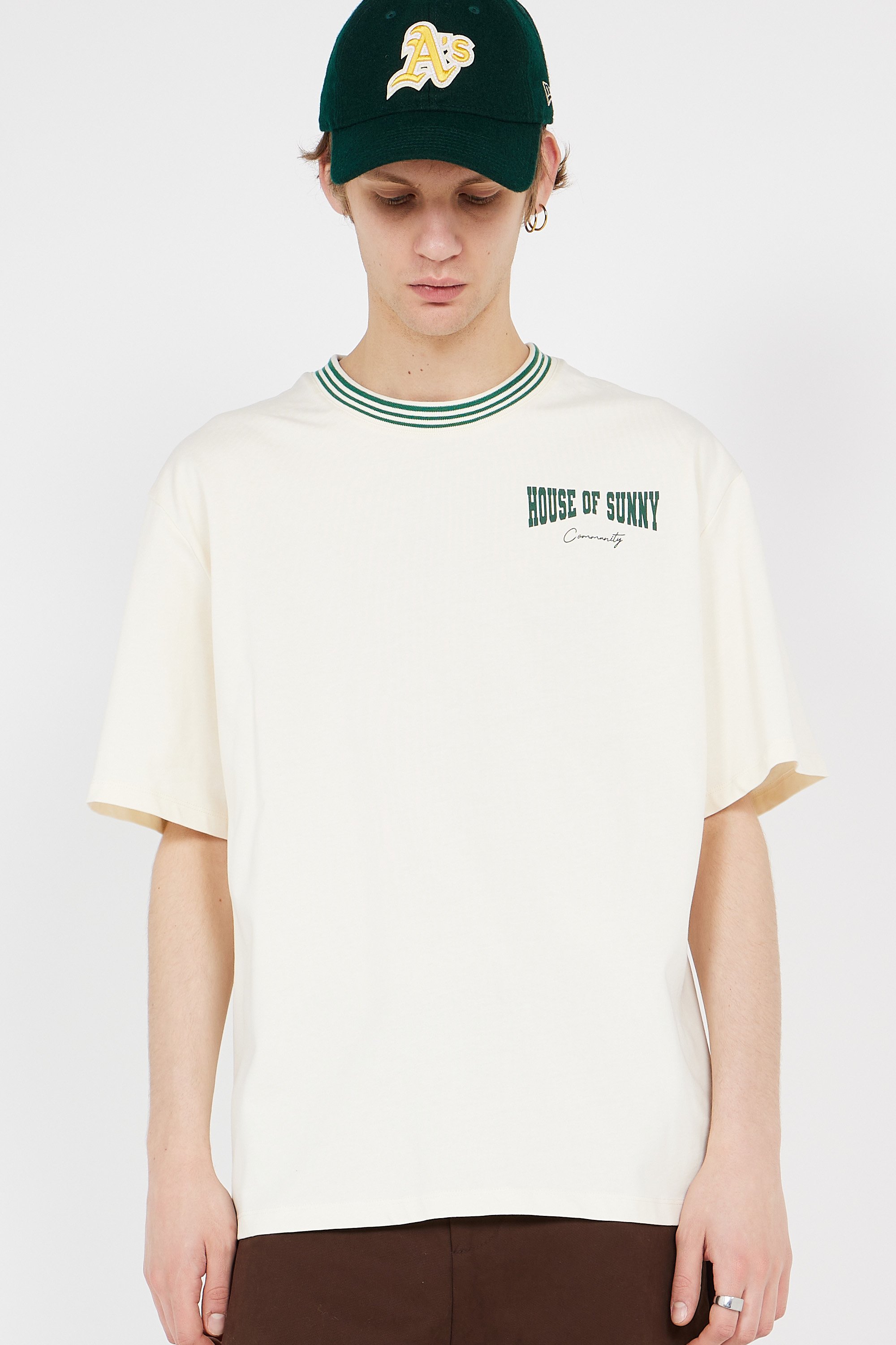 T-shirt | Beige by HOUSE OF SUNNY T-shirt Beige