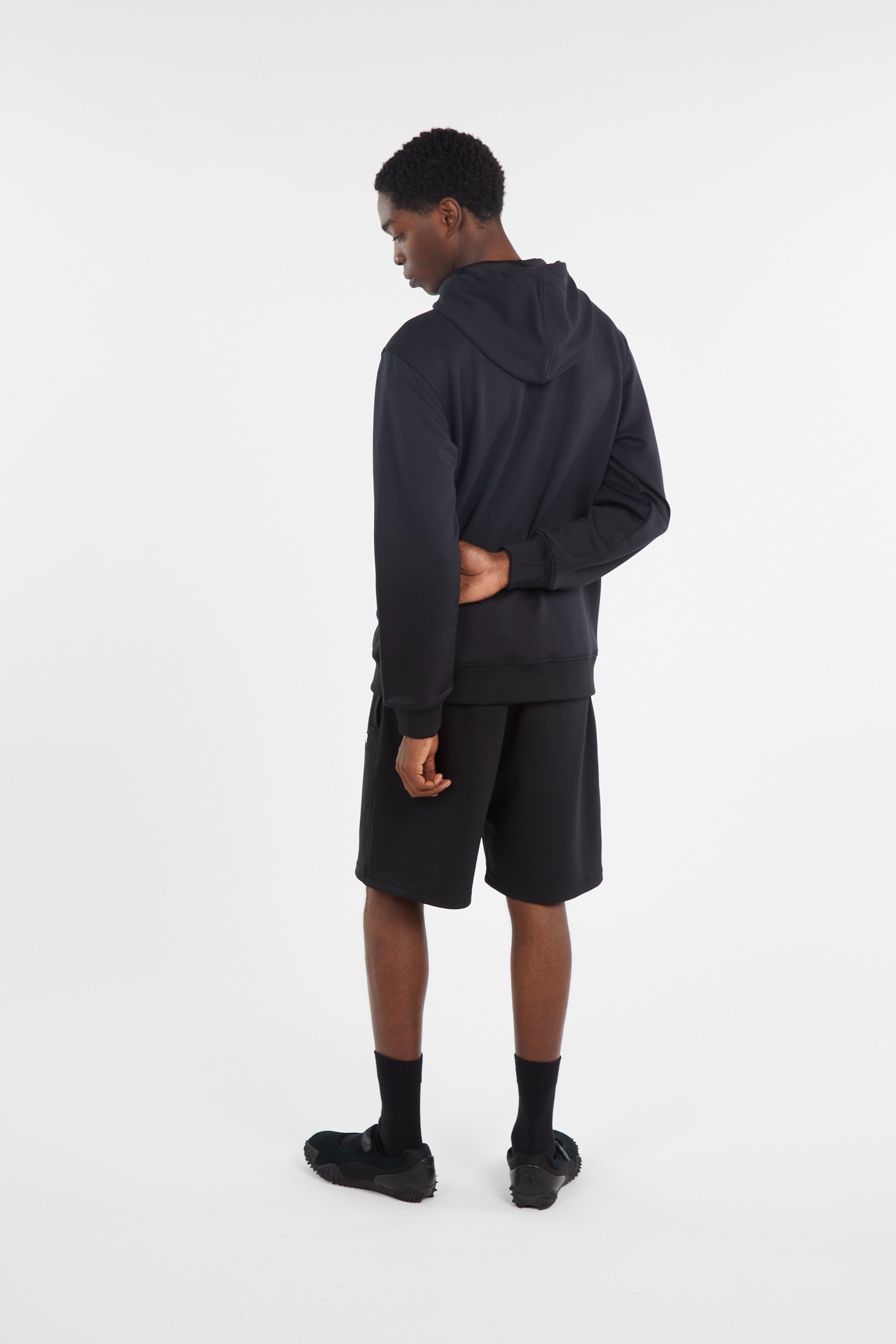 Hoodie zippé Noir