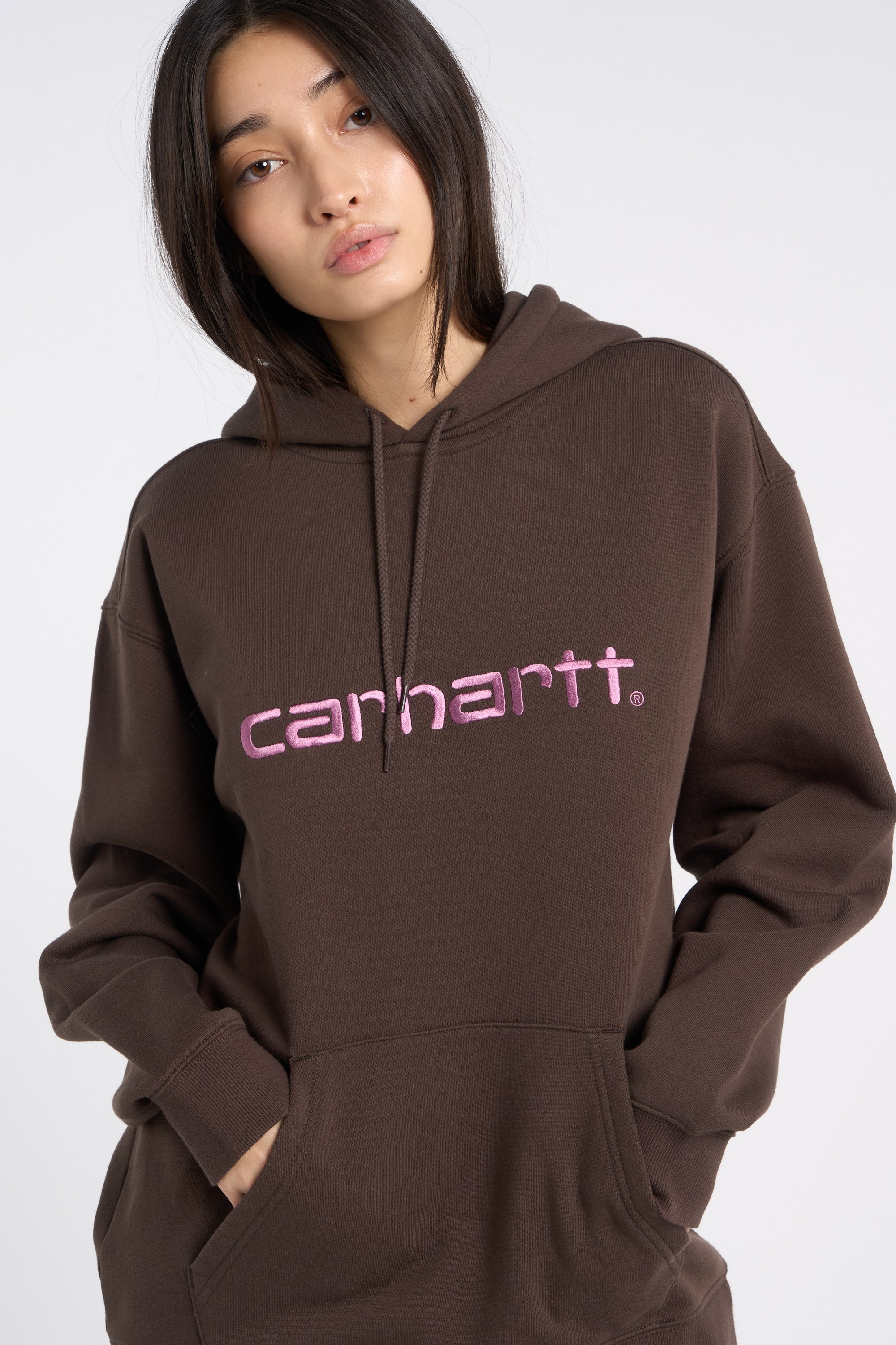 Hoodie | Brown CARHARTT WIP Women