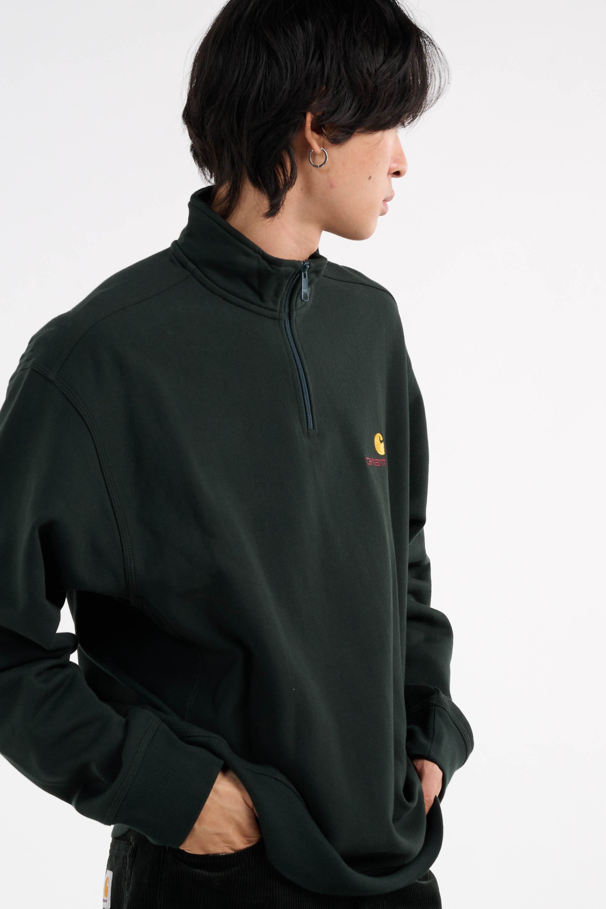 Sweat zippé  | Vert CARHARTT WIP Homme