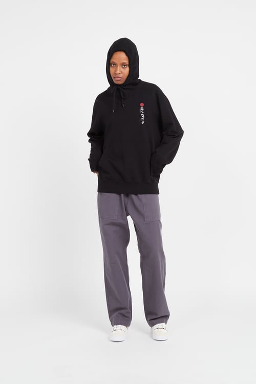 EDWIN Hoodie Noir