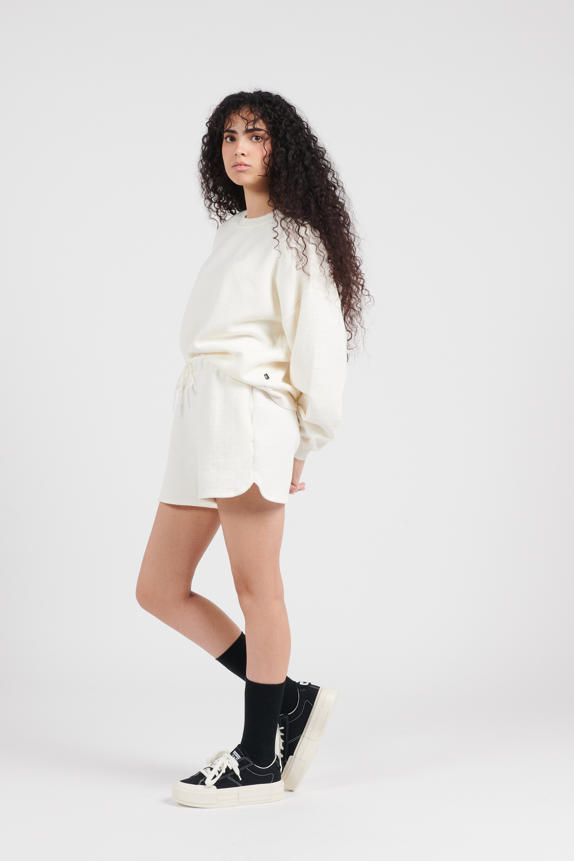 Sweatshirt Blanc