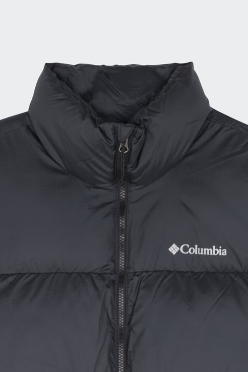 COLUMBIA Lightweight quilted padded jacket with high neck Black