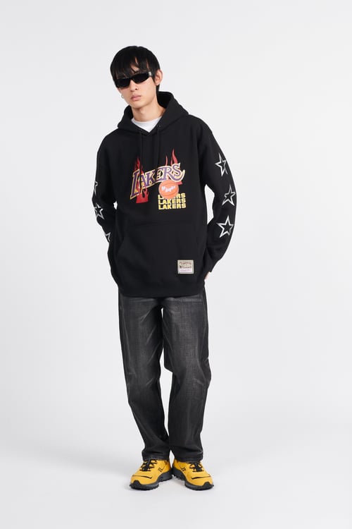 MITCHELL & NESS Hoodie Noir