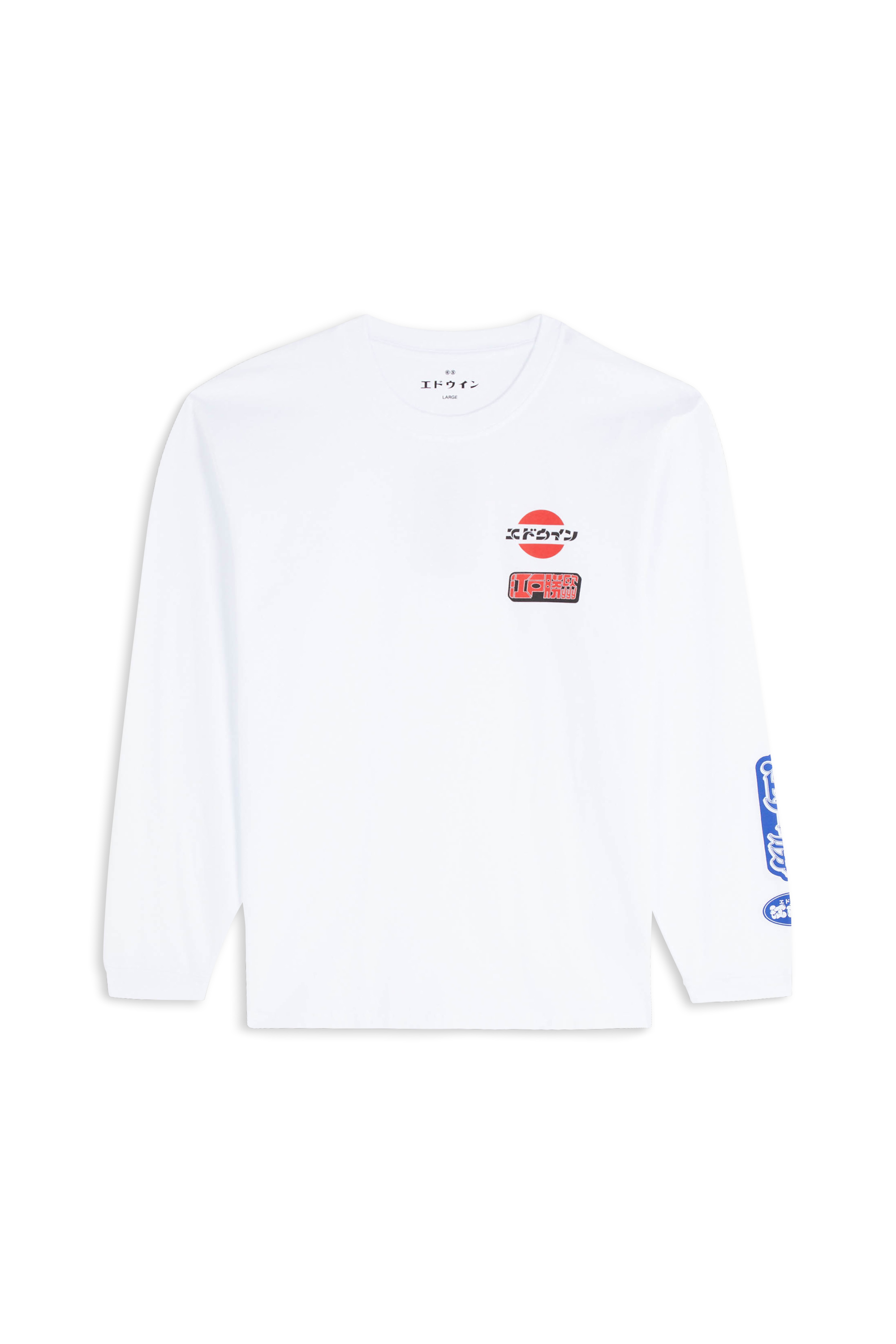 Regular-fit round-neck cotton T-shirt White