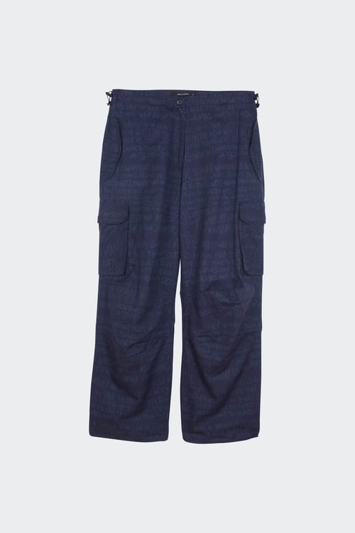 DAILY PAPER Pantalon droit Bleu