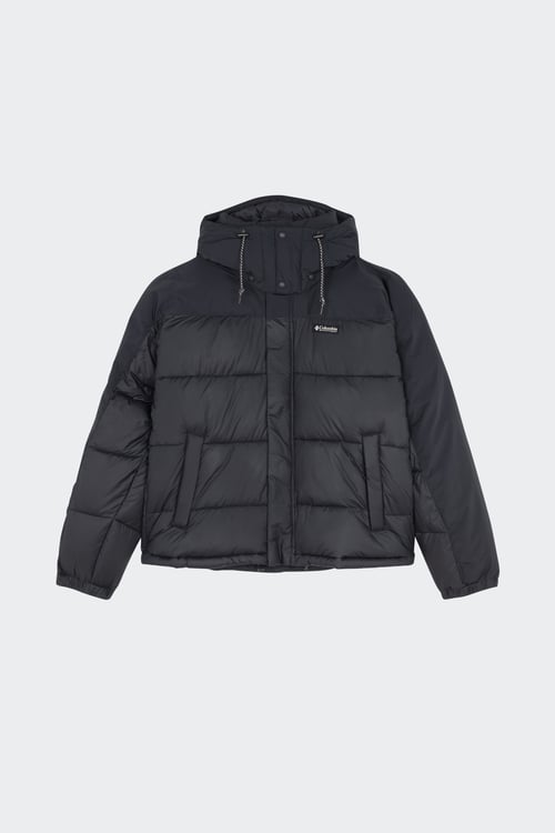 COLUMBIA Lightweight quilted padded jacket with high neck Black
