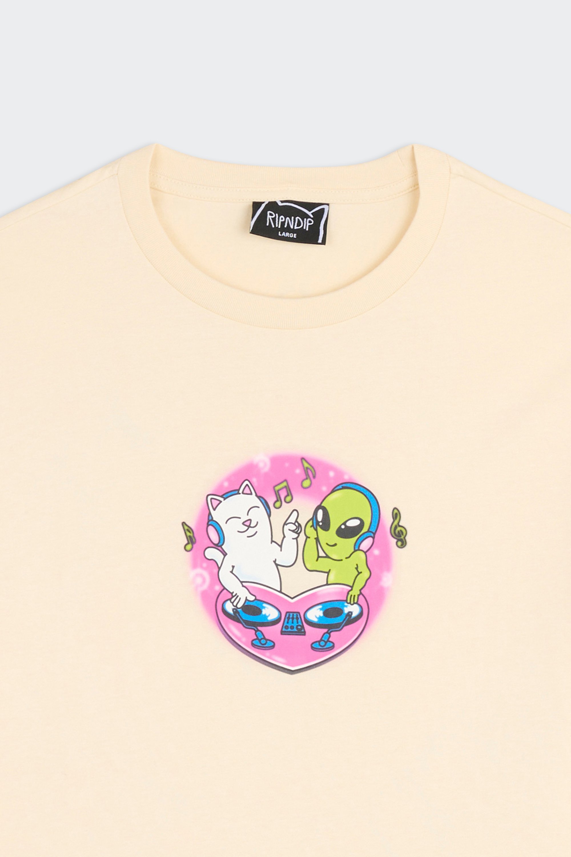 T-shirt | Beige by RIPNDIP T-shirt Beige