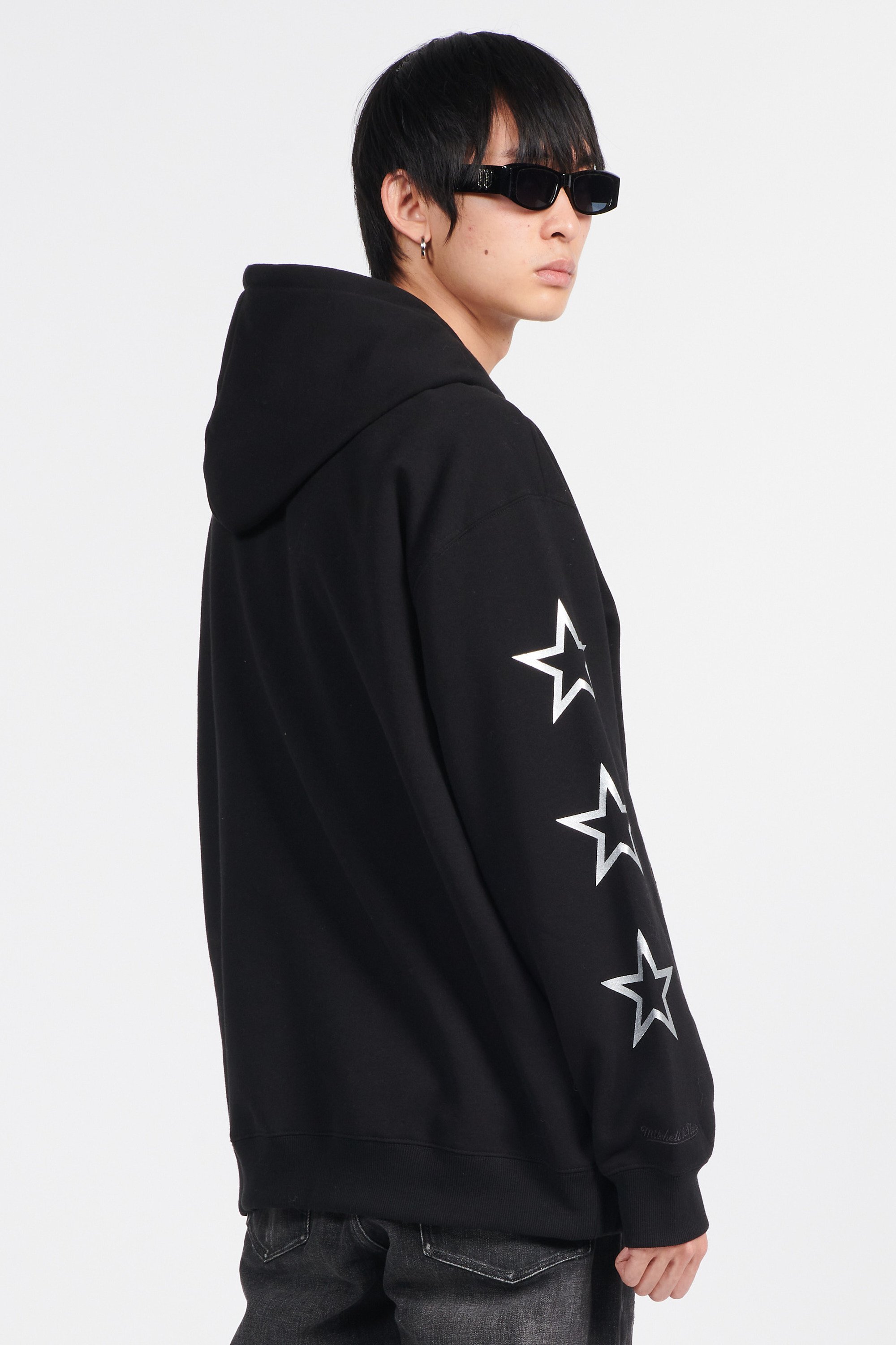 Hoodie | Black by MITCHELL & NESS Hoodie Black