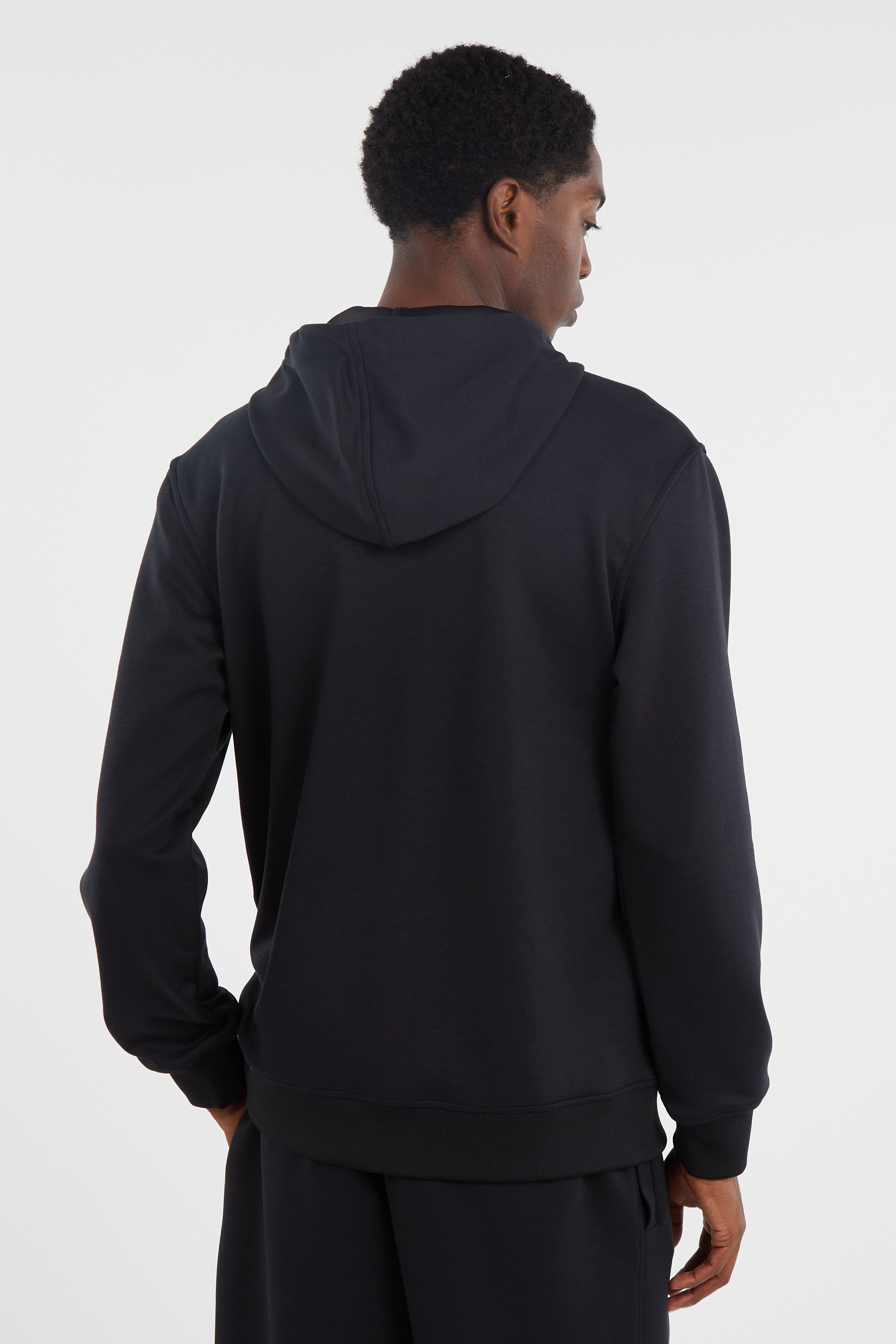 Hoodie zippé Noir