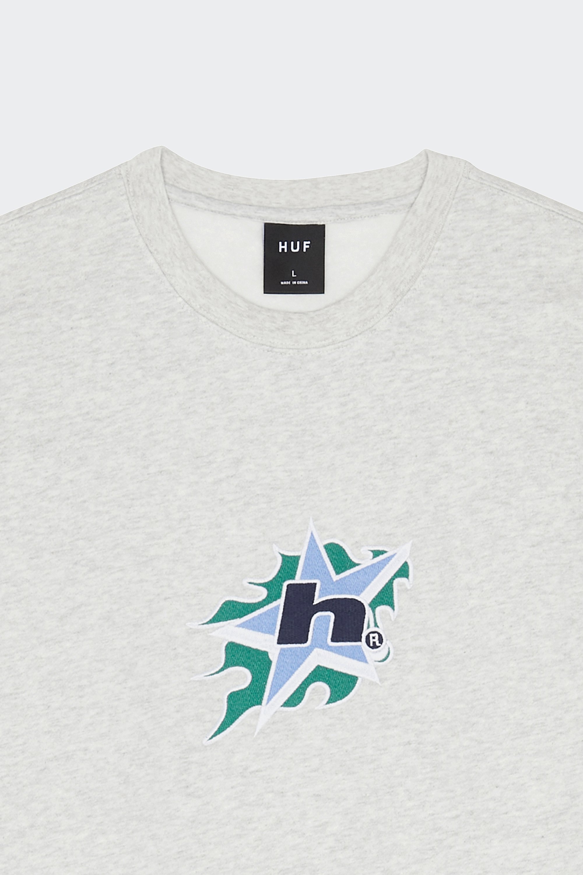 Sweatshirt | Gris by HUF Sweatshirt Gris