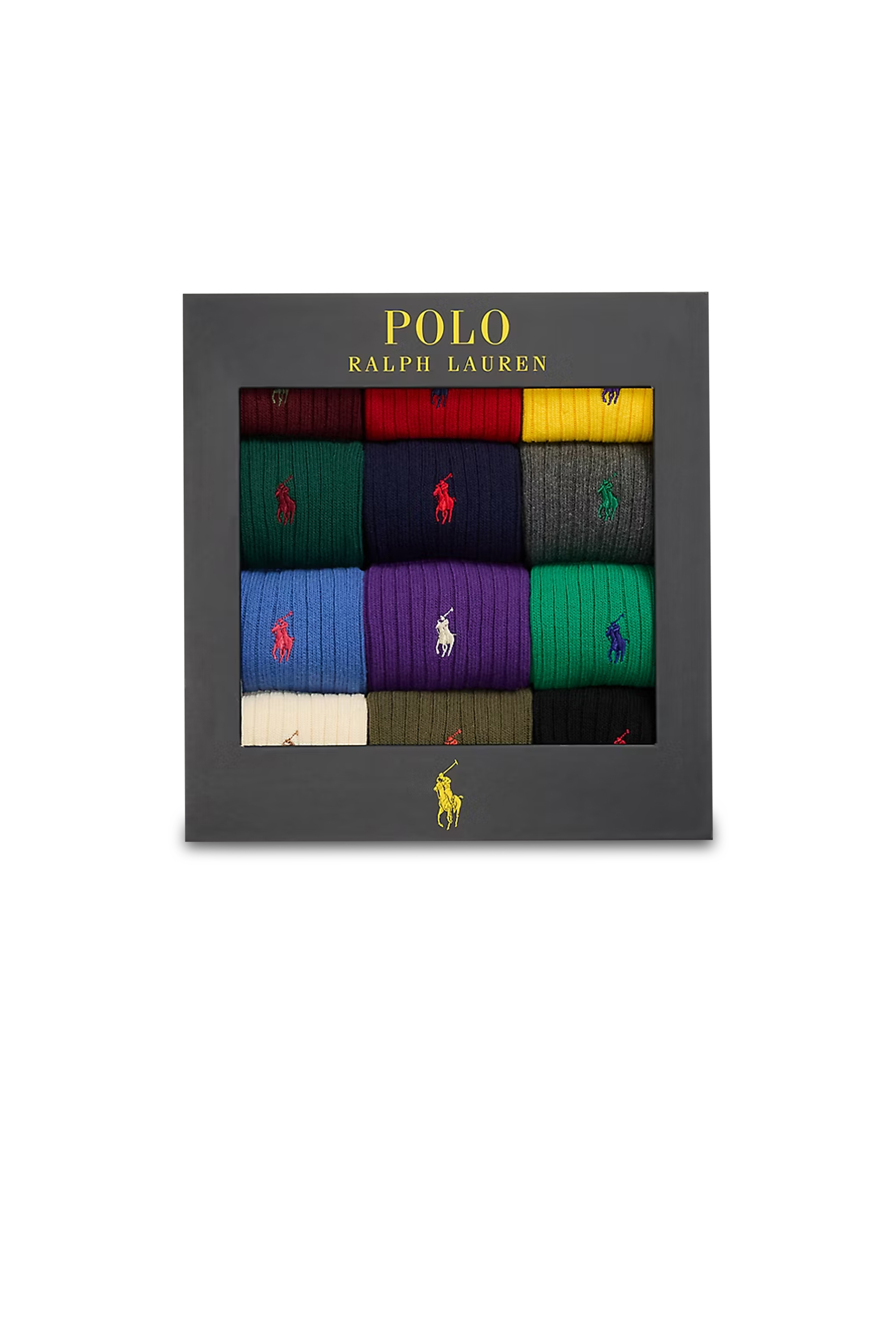 Coffret de 12 paires de chaussettes Multicolore