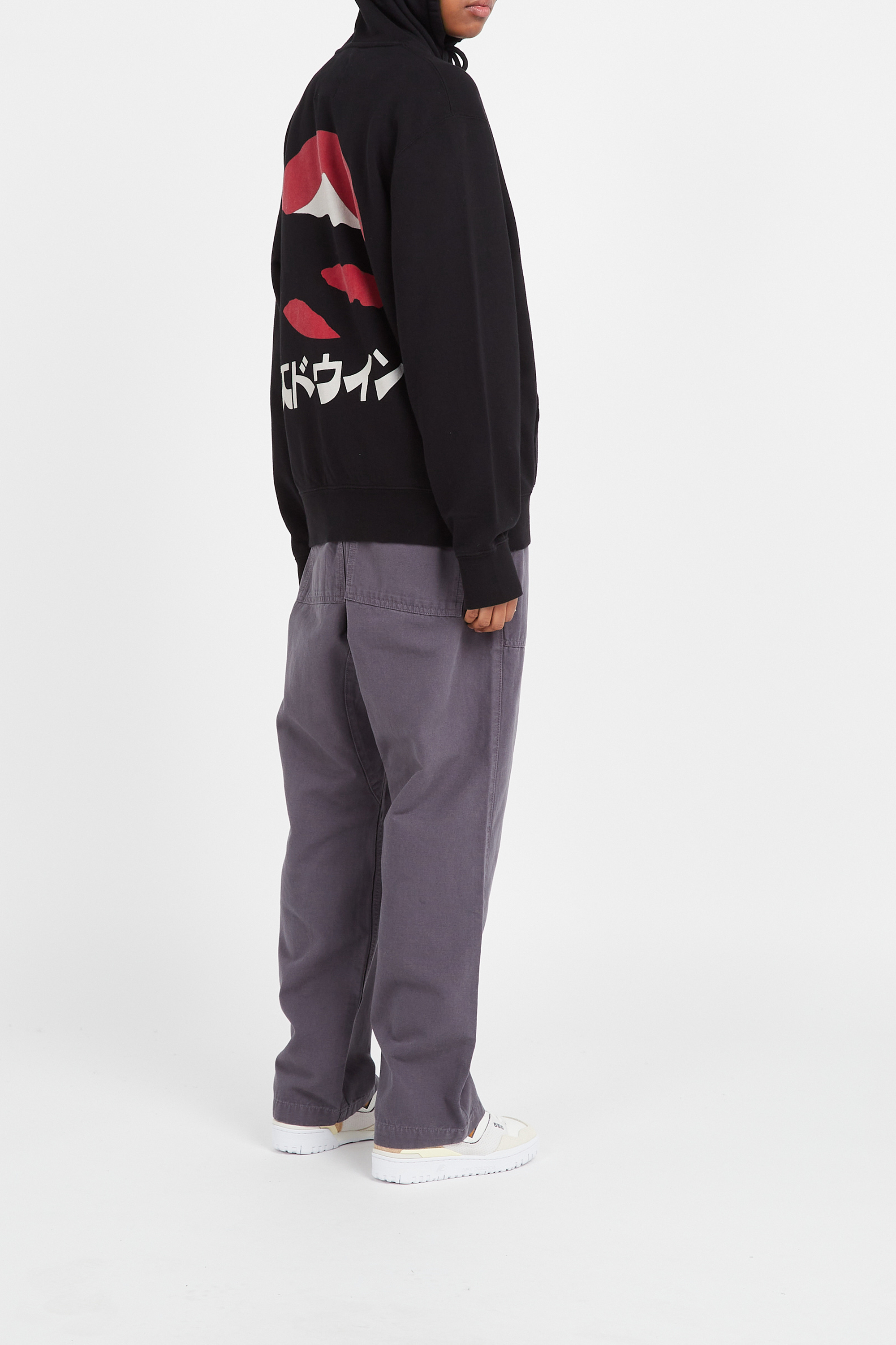 Hoodie | Black EDWIN Women