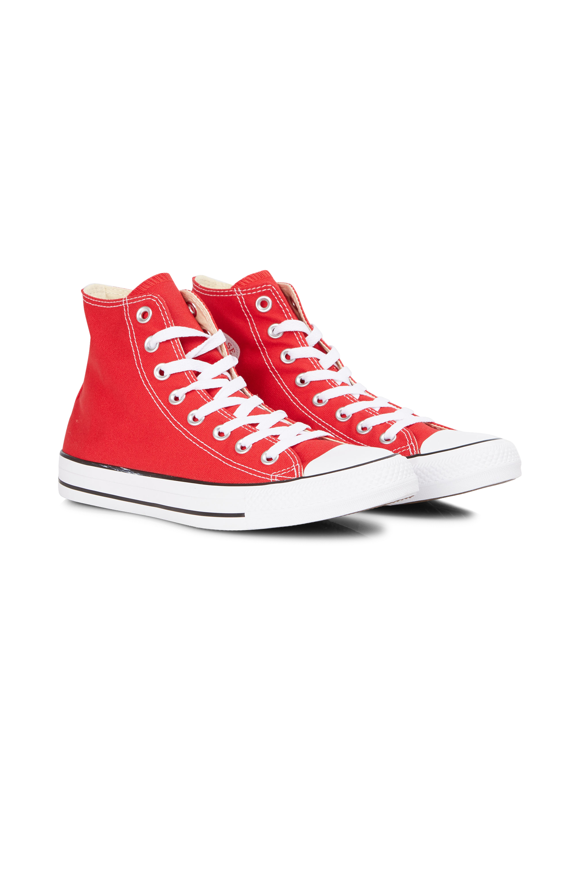 High-top sneakers Red