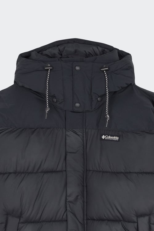 COLUMBIA Lightweight quilted padded jacket with high neck Black