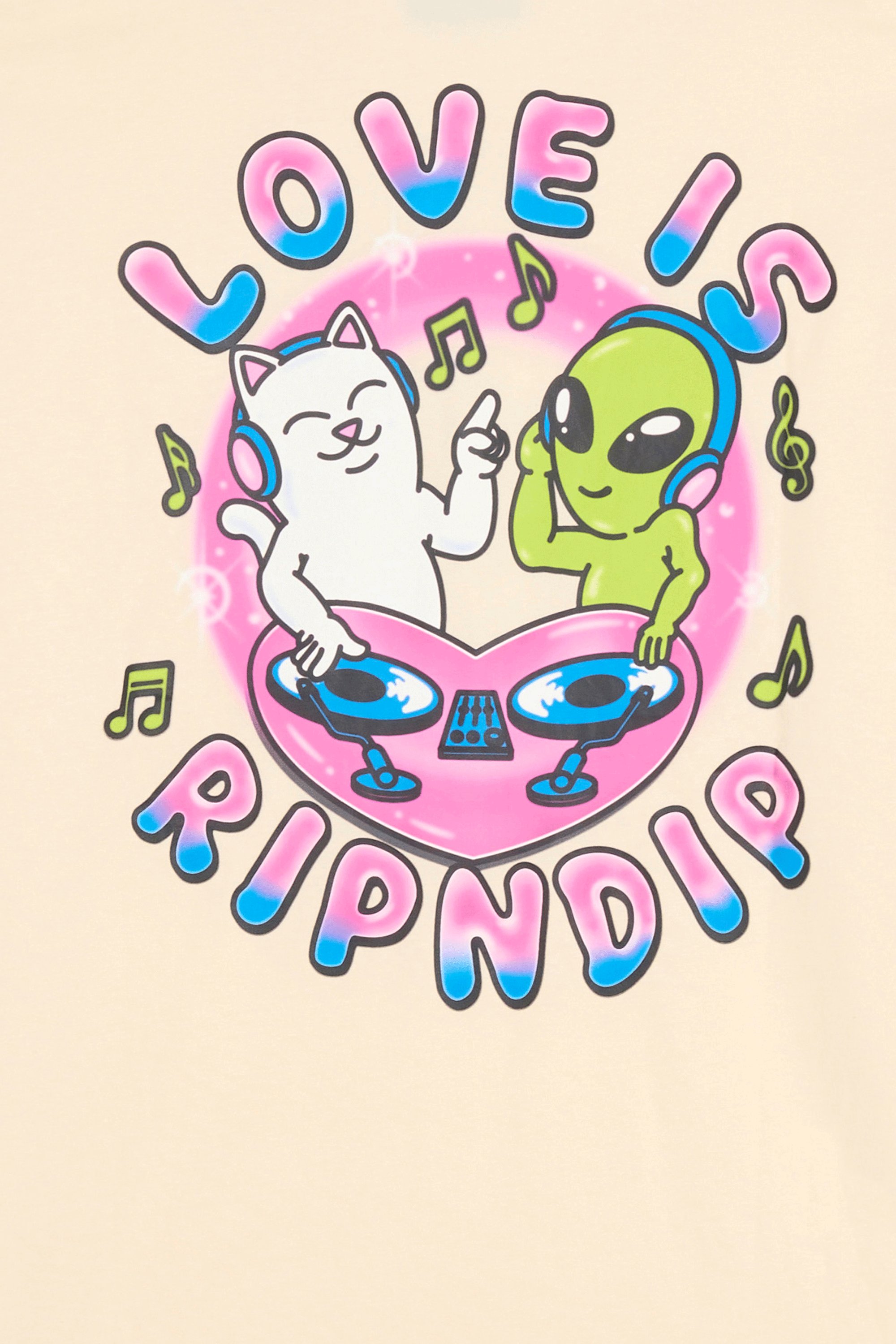 T-shirt | Beige by RIPNDIP T-shirt Beige