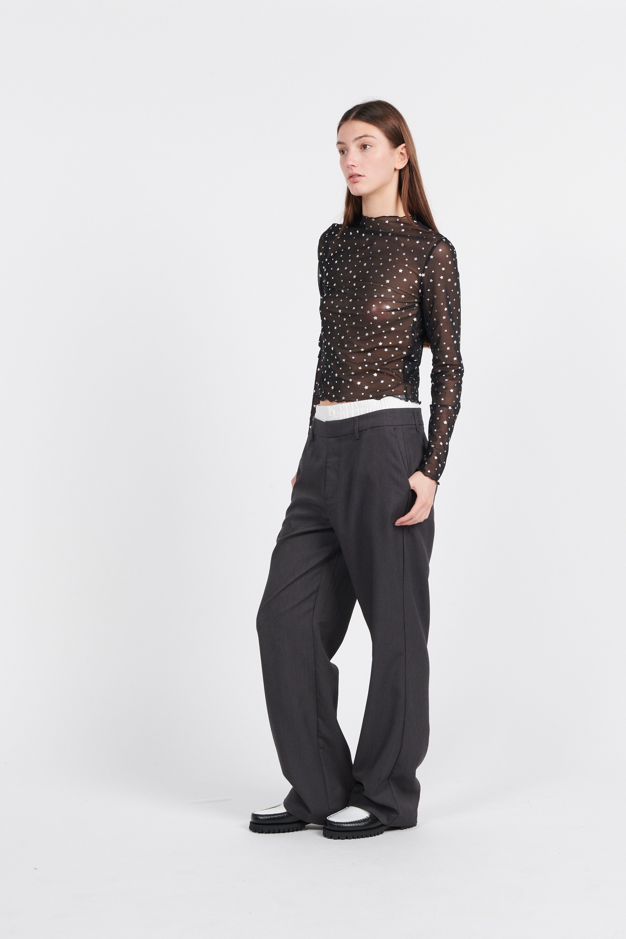 Pants NOISY MAY Grey