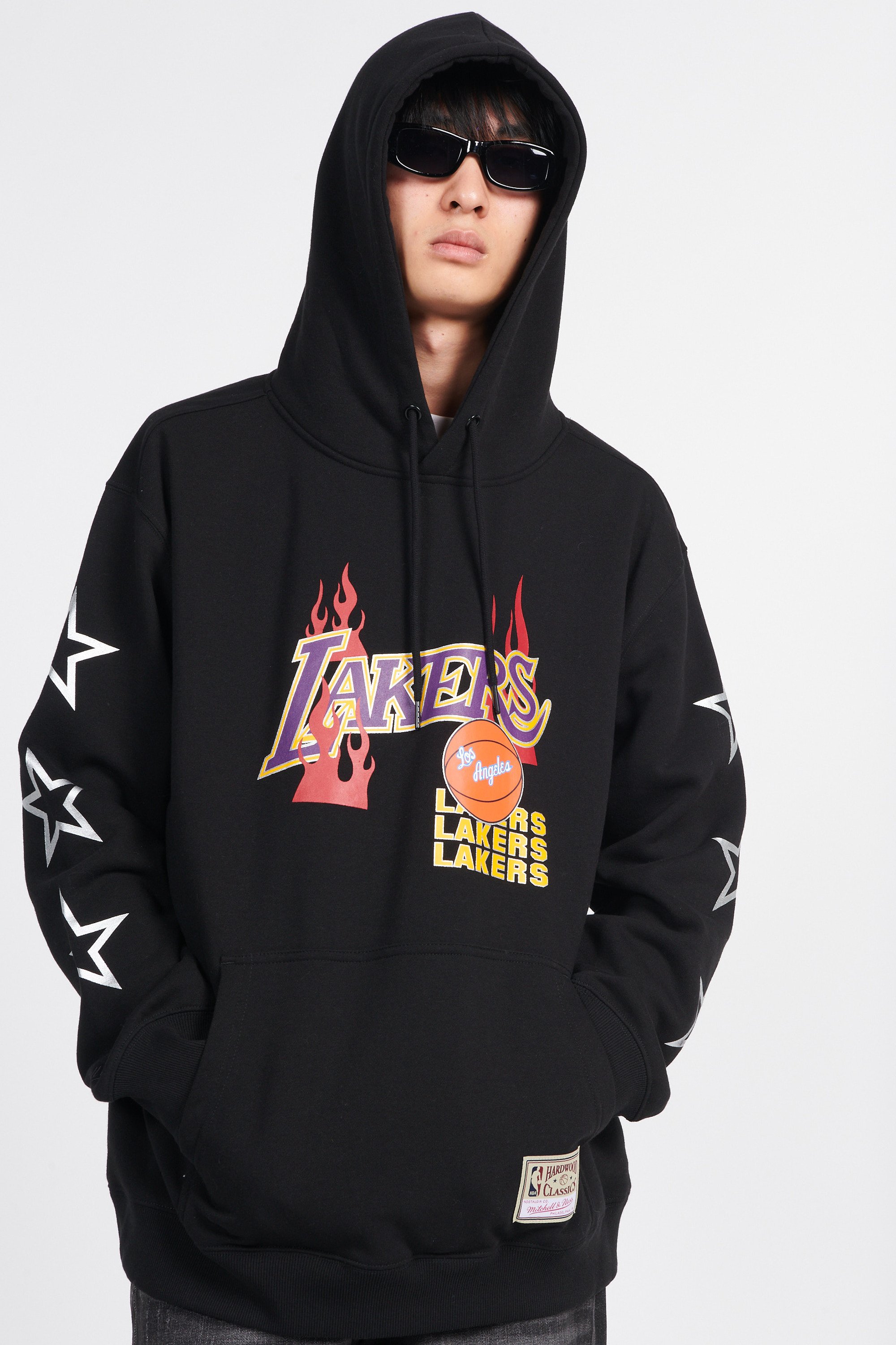 Hoodie | Black by MITCHELL & NESS Hoodie Black