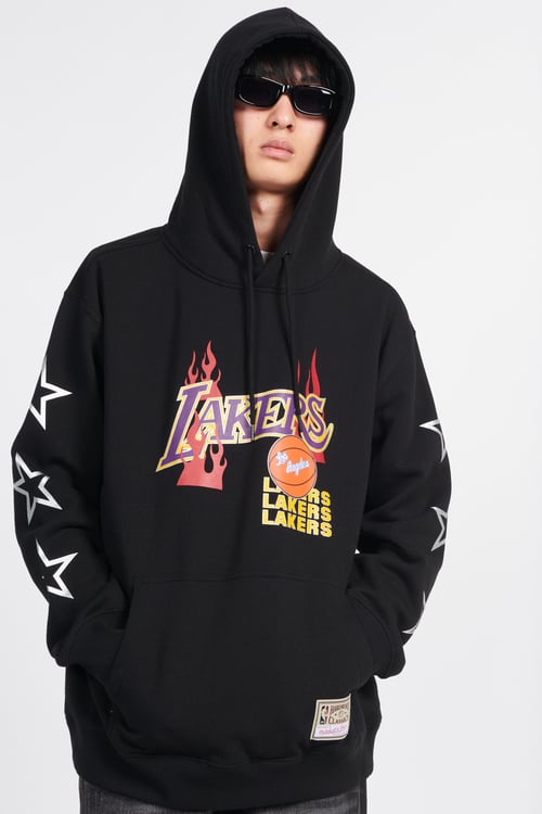 MITCHELL & NESS Hoodie Noir